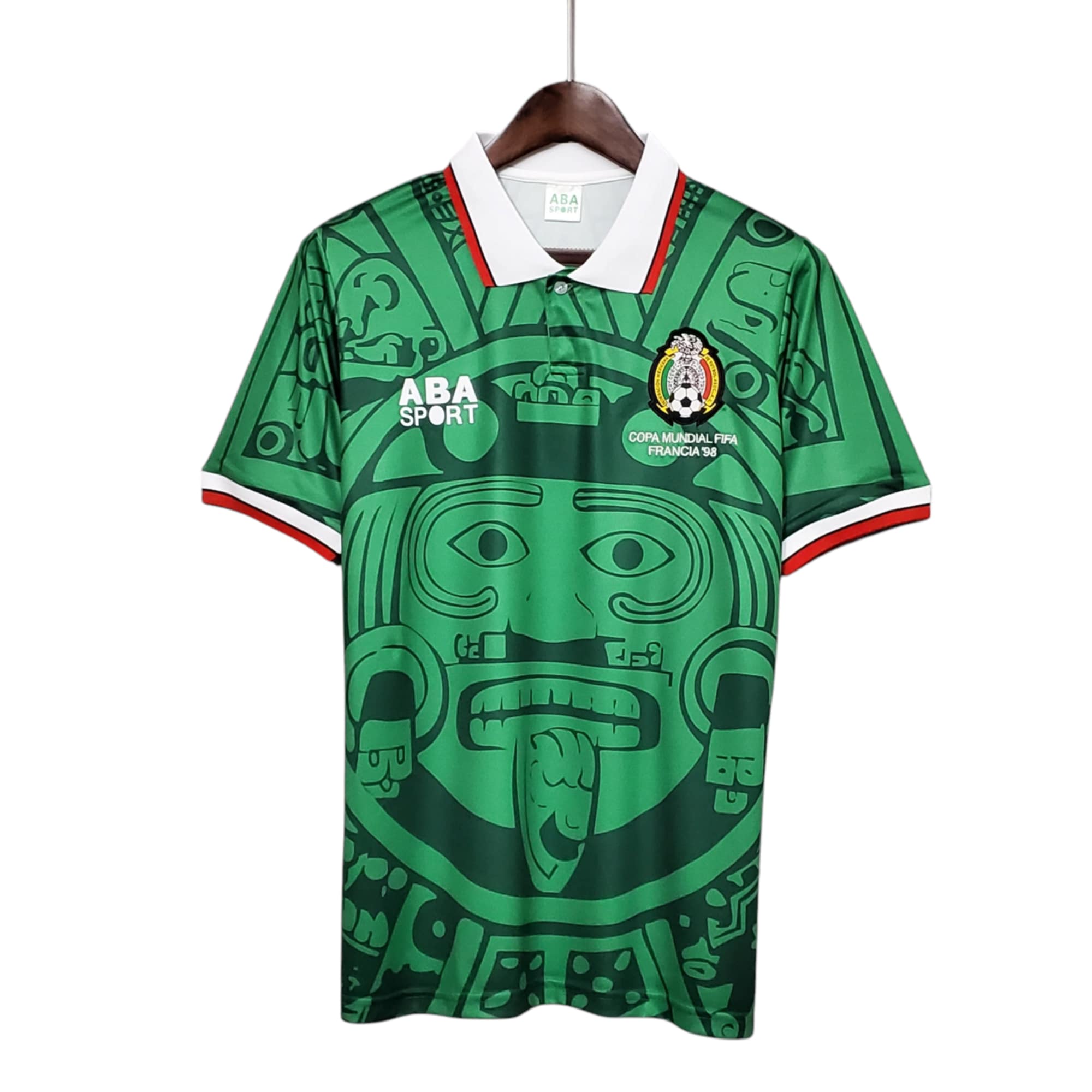  Mexico national football team Home 1998 Retro Classic Vintage Soccer Calcio Fútbol Fußball Shirt Jerseys Camiseta Malliot Maglia BNWT