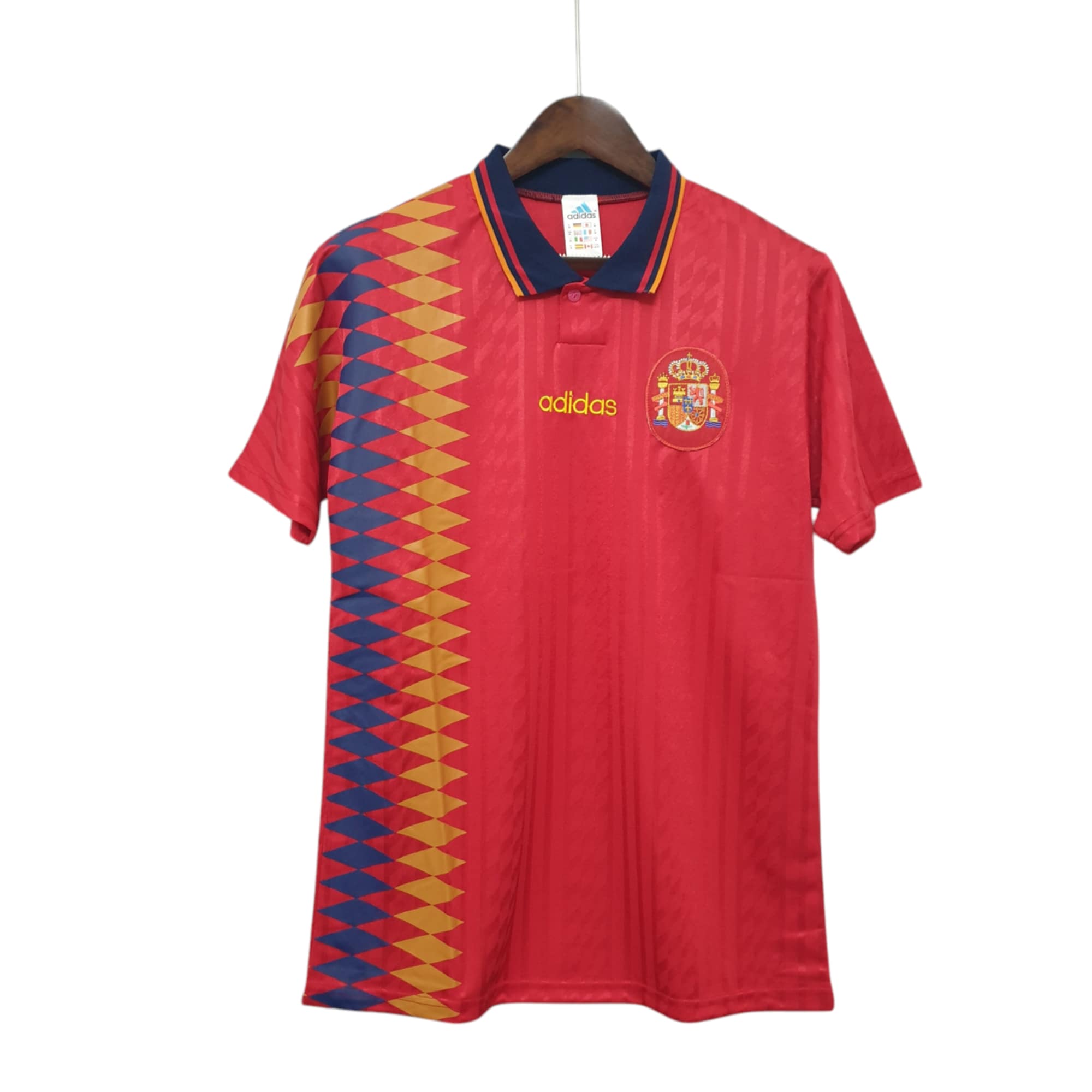 Spain national football team Home 1994 Retro Classic Vintage Soccer Calcio Fútbol Fußball Shirt Jerseys Camiseta Malliot Maglia BNWT