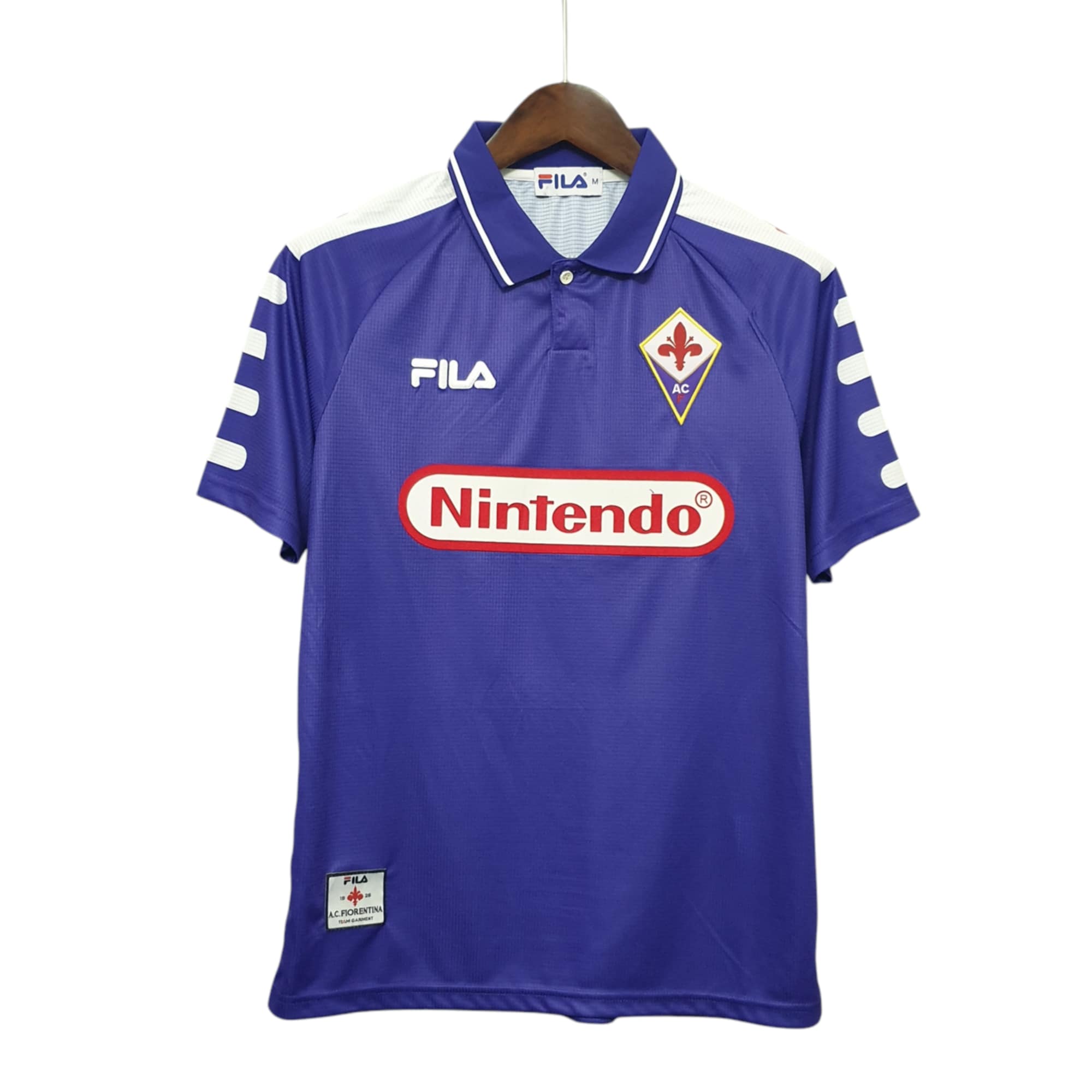 ACF Fiorentina Football Club Home 1998 Retro Classic Vintage Soccer Calcio Fútbol Fußball Shirt Jersey Camiseta Malliot Maglia BNWT