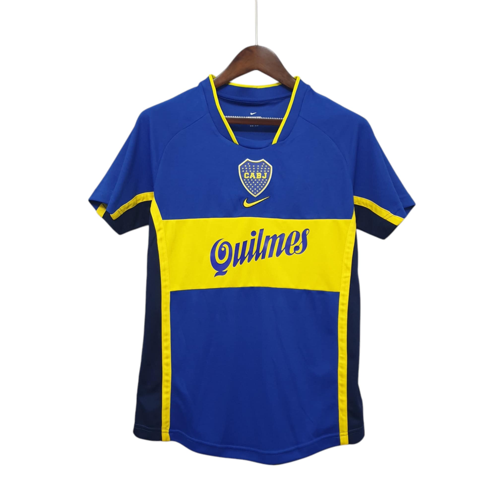 Boca Football Club Home 2001 Retro Classic Vintage Soccer Calcio Fútbol Fußball Shirt Jersey Camiseta Malliot Maglia Trikot BNWT