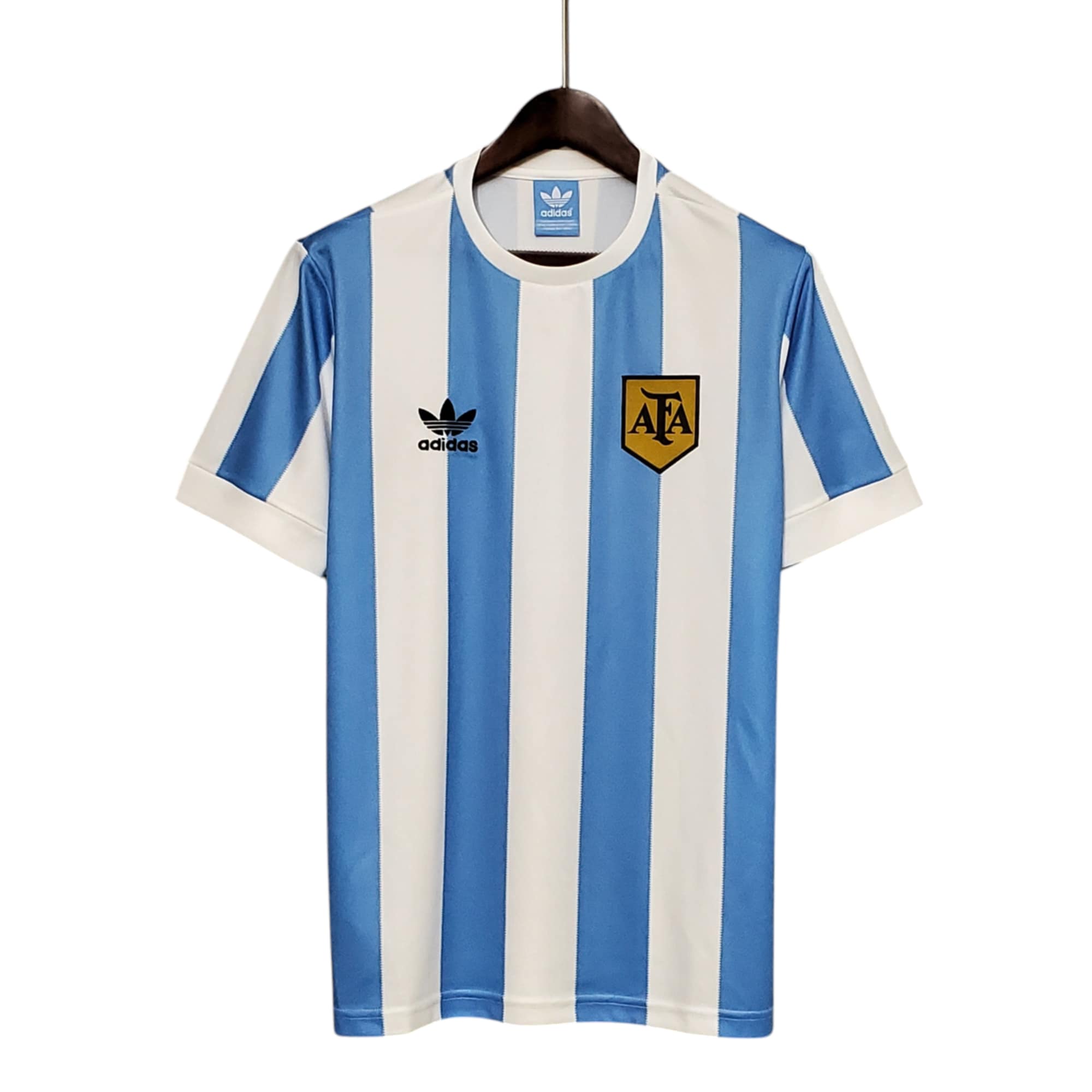 Argentina national football team Home 1978 Retro Classic Vintage Soccer Calcio Fútbol Fußball Shirt Jersey Camiseta Malliot Maglia Trikot BNWT