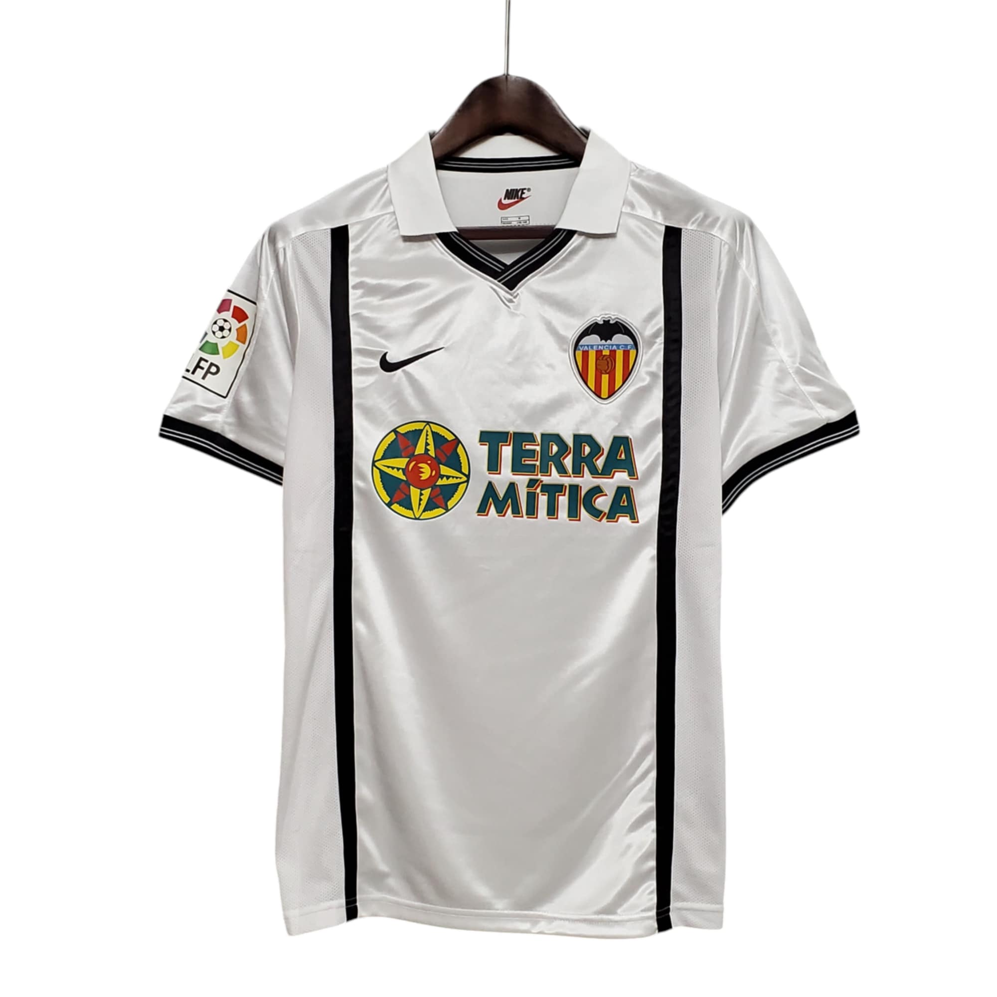 Valencia CF Home 2001 Retro Classic Vintage Soccer Calcio Fútbol Fußball Shirt Jersey Camiseta Malliot Maglia Trikot BNWT