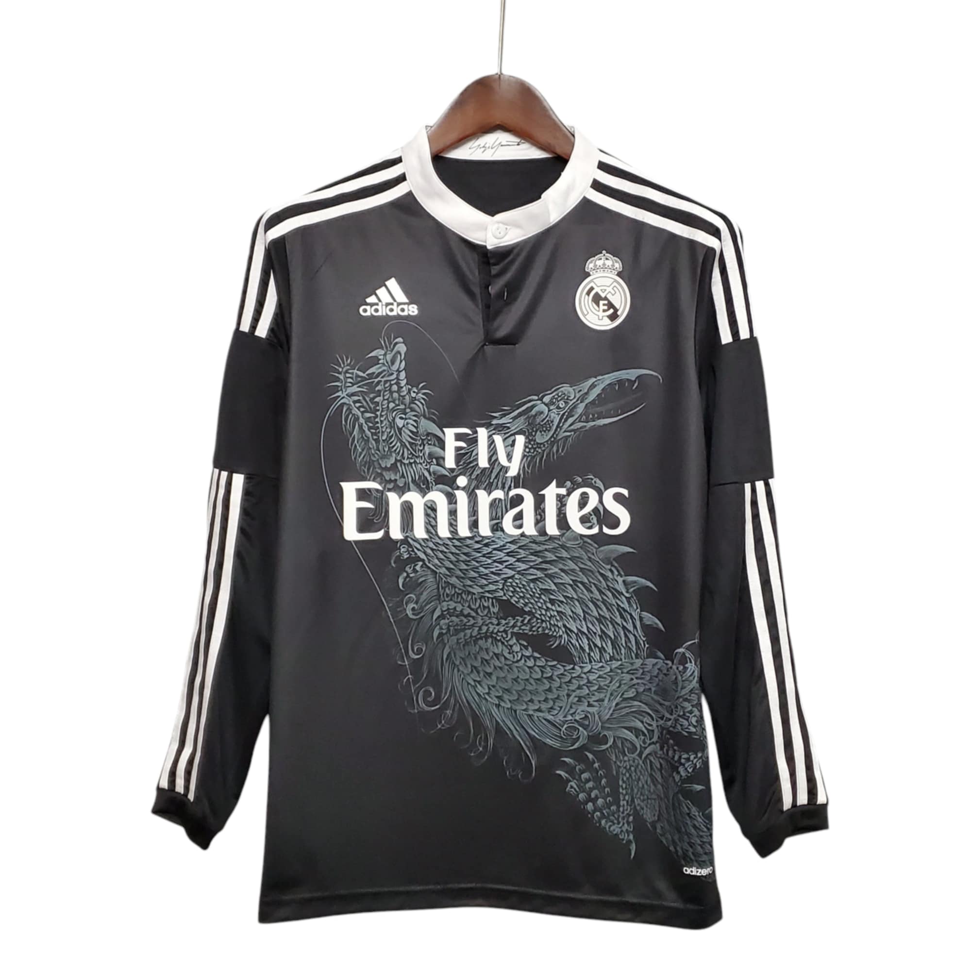 Real Madrid Football Club Third 2014-15 L/S Retro Classic Vintage Soccer Calcio Fútbol Fußball Shirt Jersey Camiseta Malliot Maglia Trikot BNWT