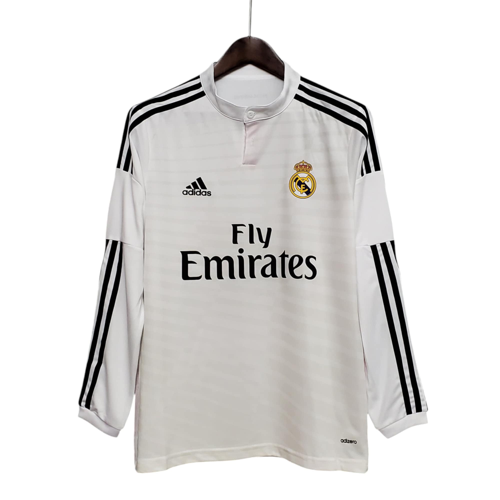 Real Madrid Football Club Home 2014-15 L/S Retro Classic Vintage Soccer Calcio Fútbol Fußball Shirt Jersey Camiseta Malliot Maglia Trikot BNWT