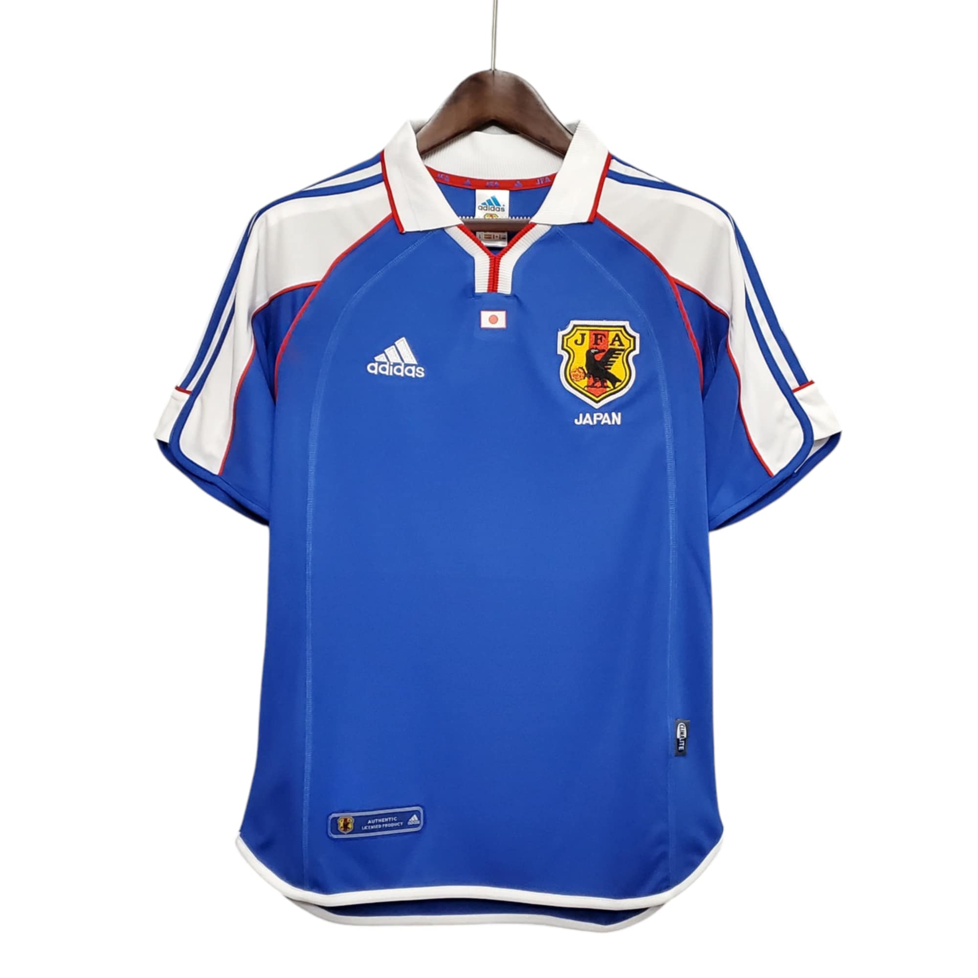 Japan national football team Home 2000 Retro Classic Vintage Soccer Calcio Fútbol Fußball Shirt Jersey Camiseta Malliot Maglia Trikot BNWT