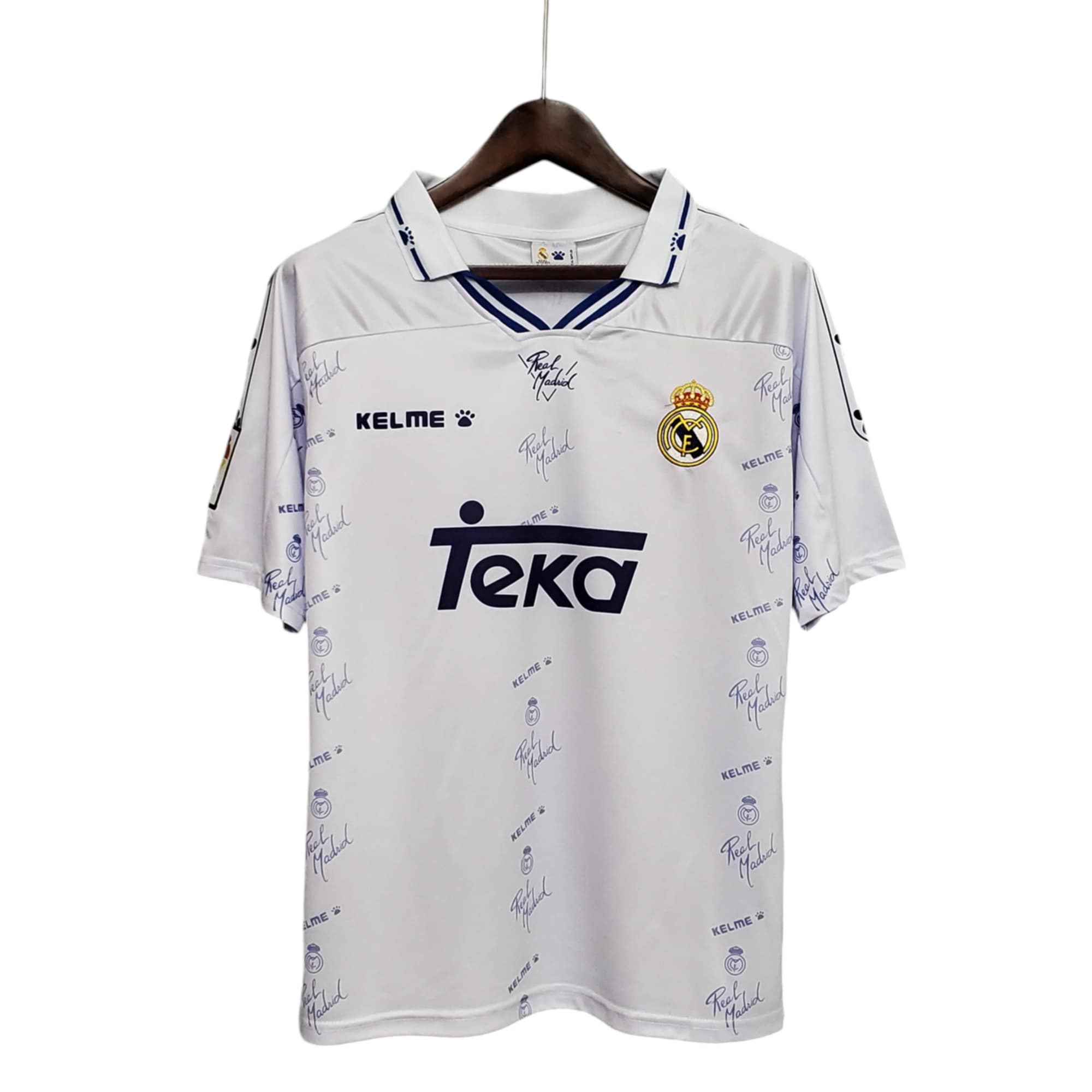 Real Madrid Football Club Home 1994-96 Retro Classic Vintage Soccer Calcio Fútbol Fußball Shirt Jersey Camiseta Malliot Maglia Trikot BNWT