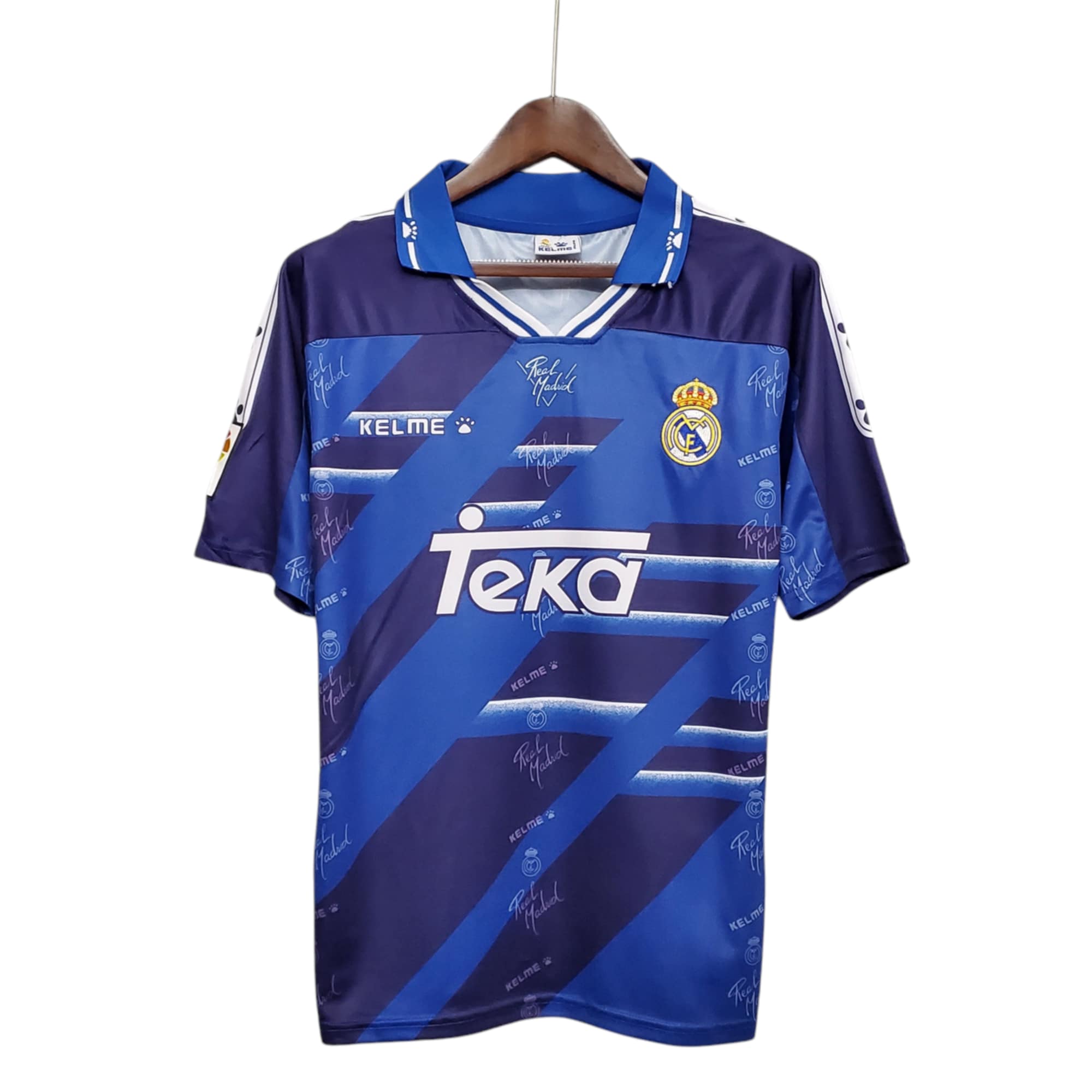 Real Madrid Football Club Away 1994-96 Retro Classic Vintage Soccer Calcio Fútbol Fußball Shirt Jersey Camiseta Malliot Maglia Trikot BNWT