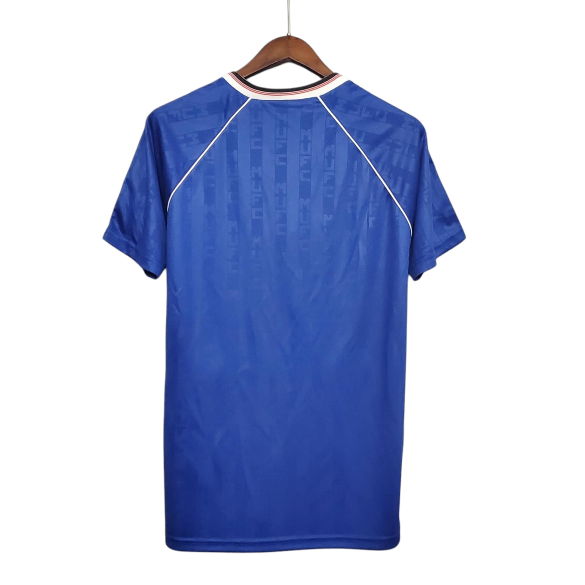 MAN U Football Club Third Blue 1988-90 Retro Classic Vintage Soccer Calcio Fútbol Fußball Shirt Jersey Camiseta Malliot Maglia Trikot BNWT