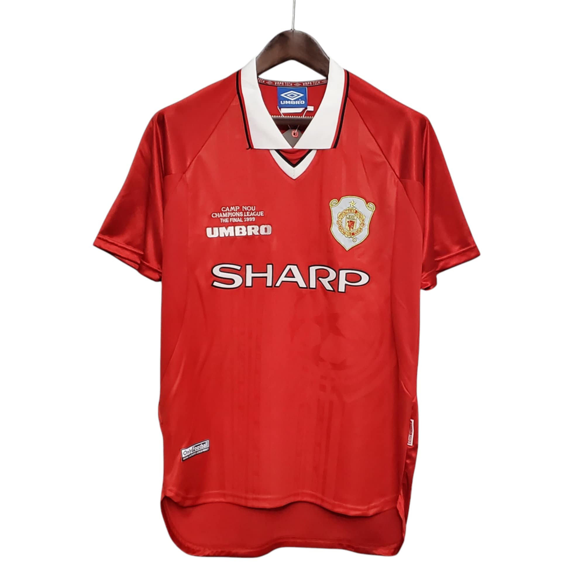 MAN U Football Club Home 1999-00 Retro Classic Vintage Soccer Calcio Fútbol Fußball Shirt Jersey Camiseta Malliot Maglia Trikot BNWT