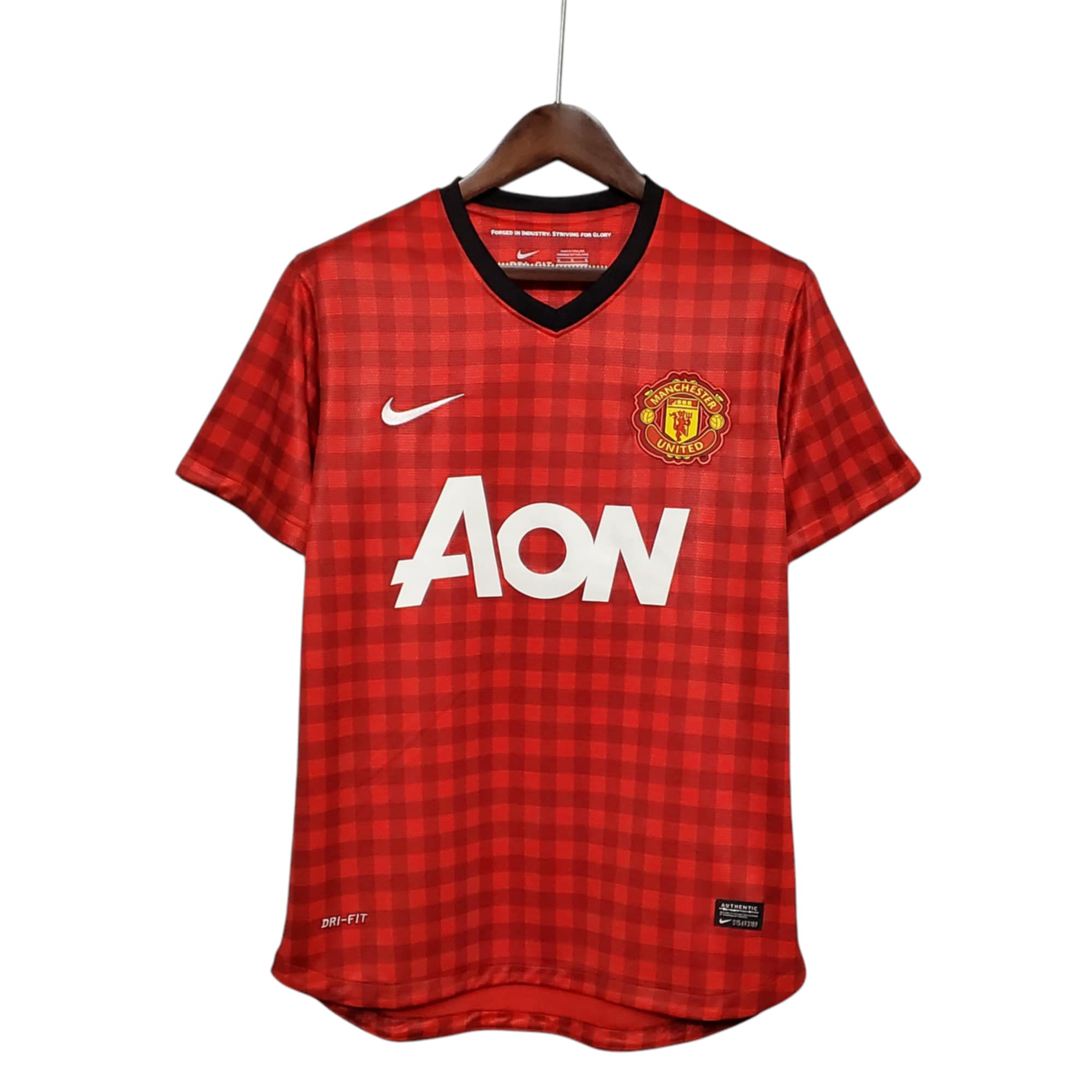 MAN U Football Club Home 2012-13 Retro Classic Vintage Soccer Calcio Fútbol Fußball Shirt Jersey Camiseta Malliot Maglia Trikot BNWT