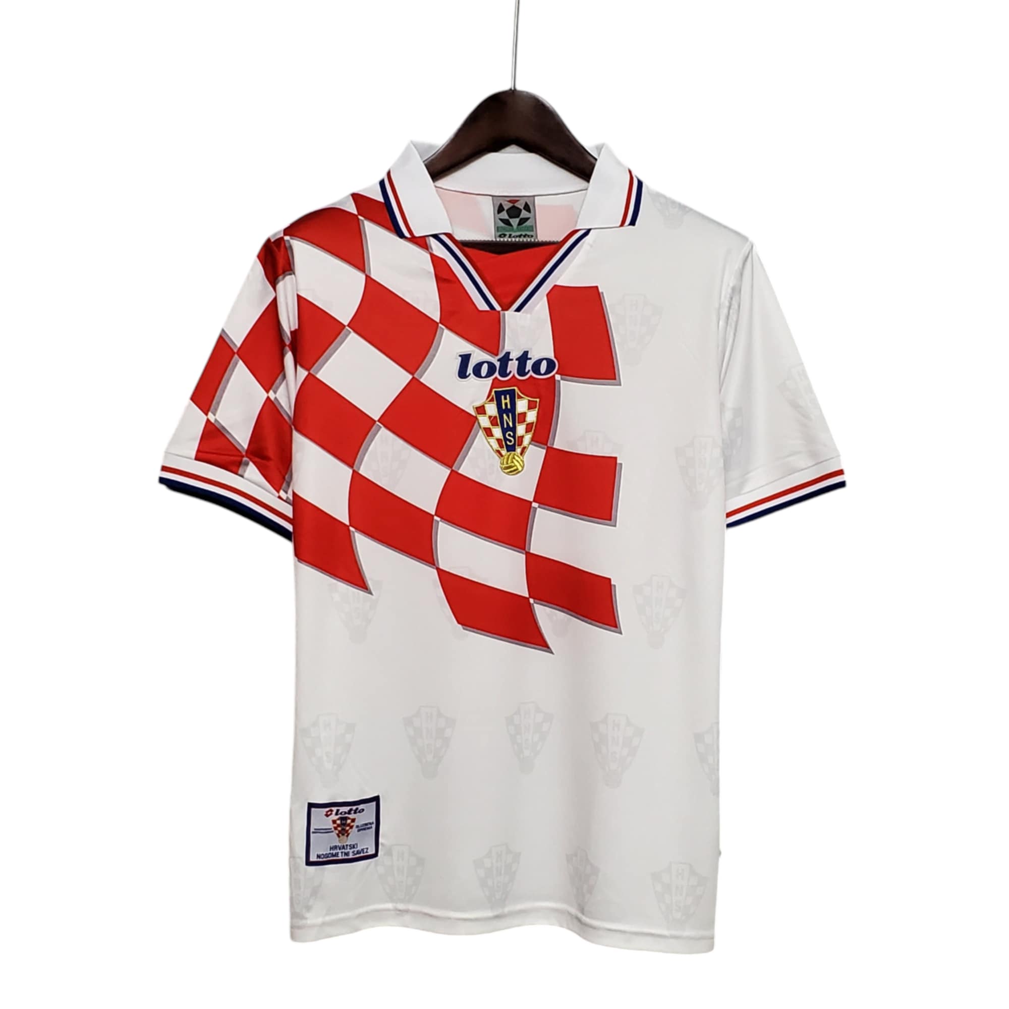 Croatia national football team Away 1998 Retro Classic Vintage Soccer Calcio Fútbol Fußball Shirt Jersey Camiseta Malliot Maglia Trikot BNWT