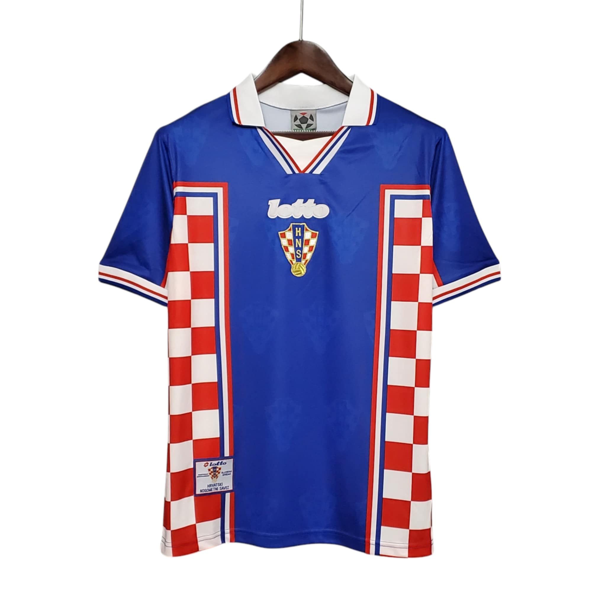 Croatia national football team Home 1998 Retro Classic Vintage Soccer Calcio Fútbol Fußball Shirt Jersey Camiseta Malliot Maglia Trikot BNWT
