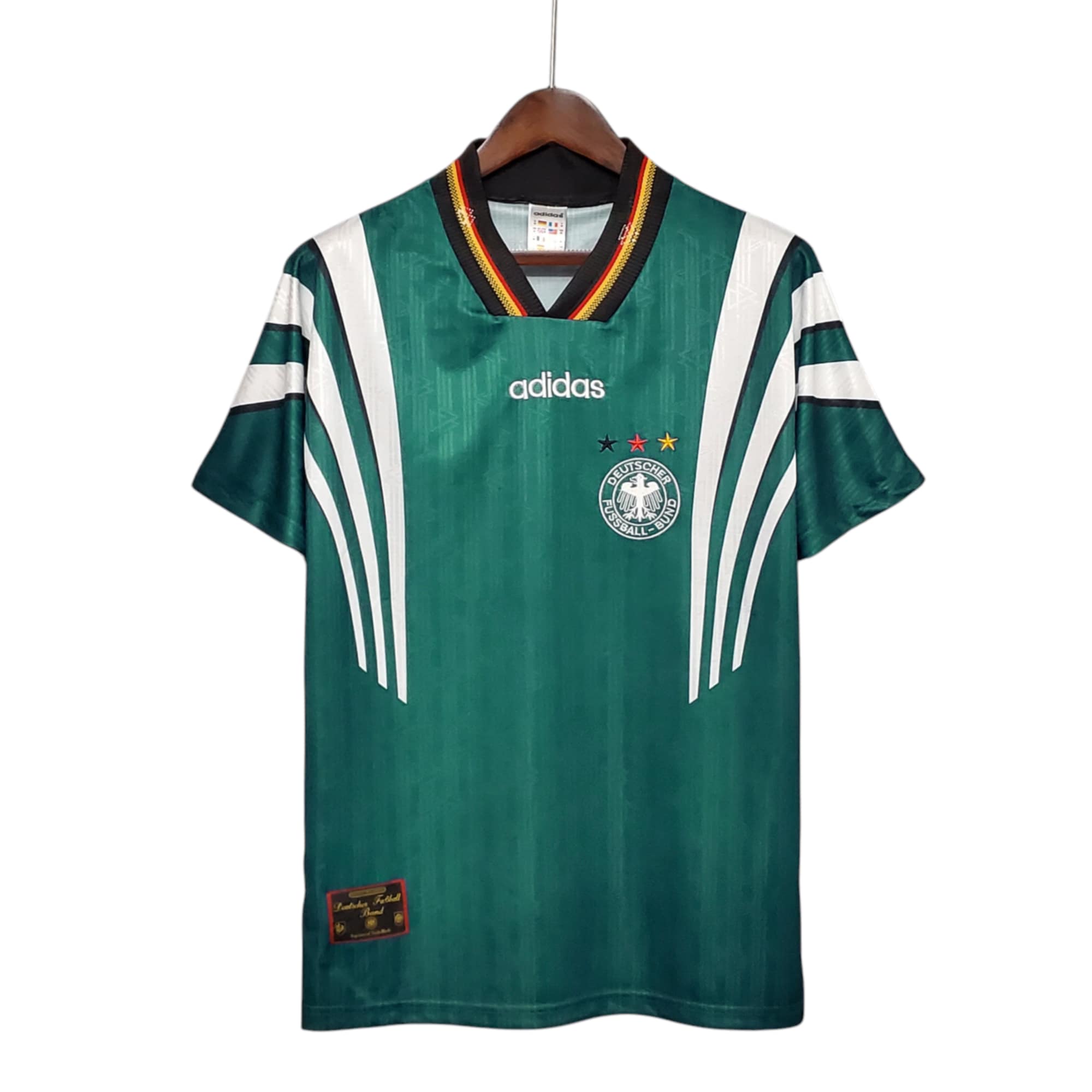Germany national football team Away Green 1996 Retro Classic Vintage Soccer Calcio Fútbol Fußball Shirt Jersey Camiseta Malliot Maglia Trikot BNWT