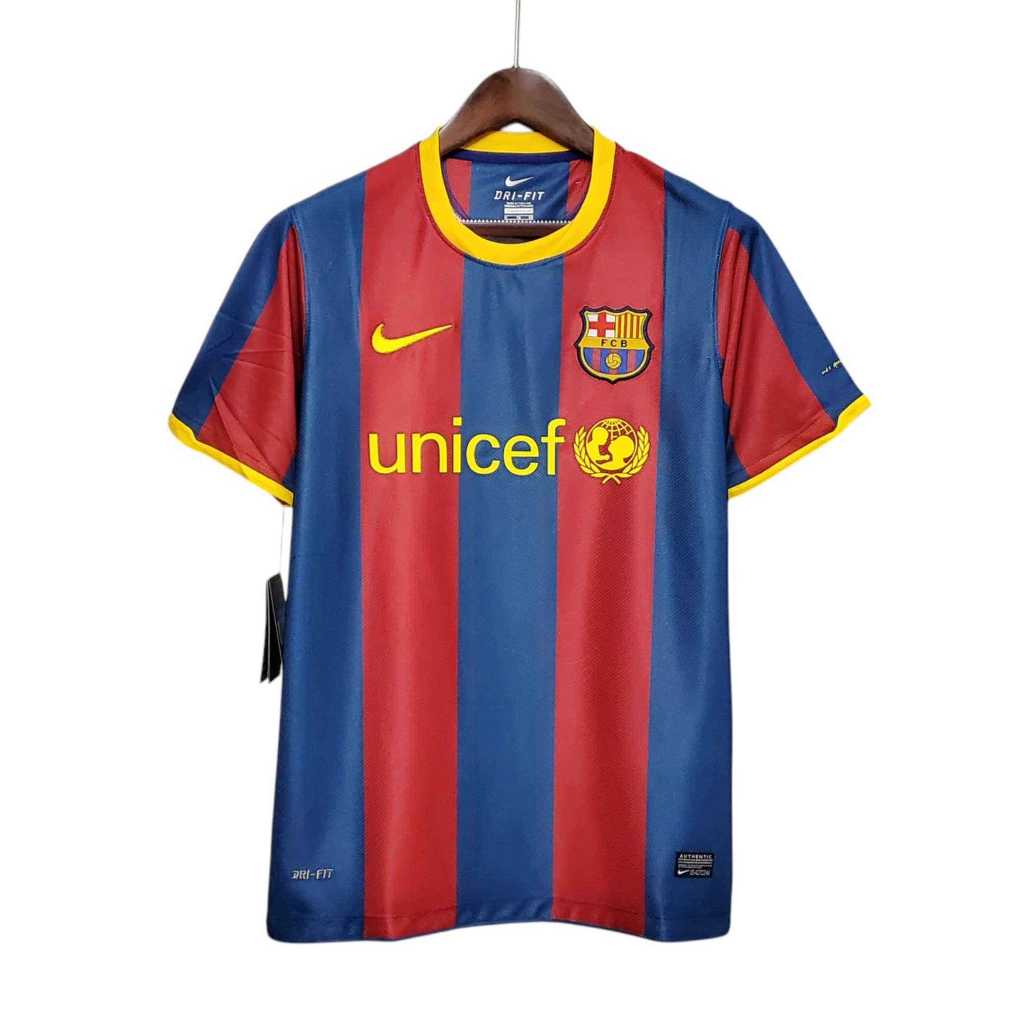FC Barcelona Football Club Home 2010-11 Retro Classic Vintage Soccer Calcio Fútbol Fußball Shirt Jersey Camiseta Malliot Maglia Trikot BNWT
