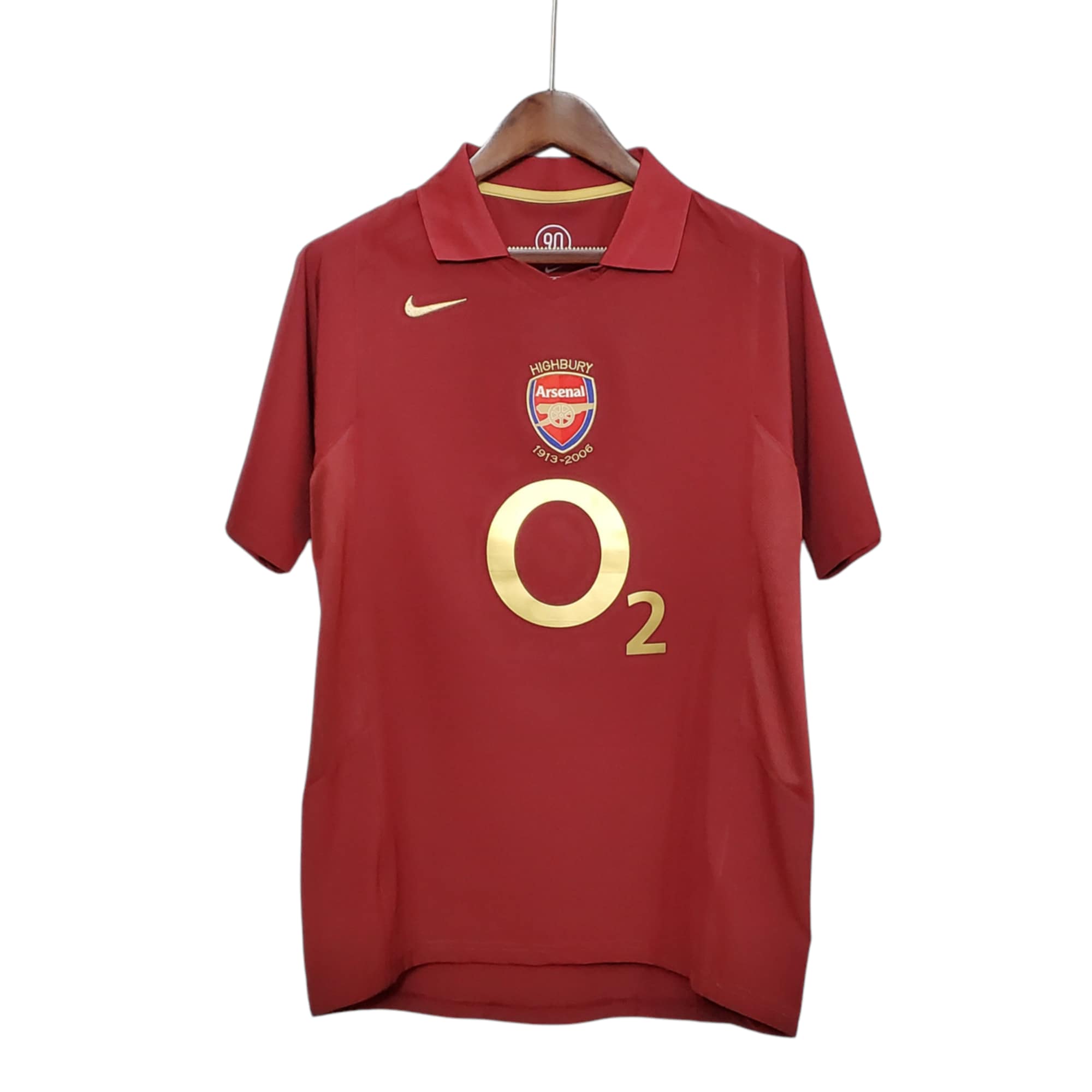Arsenal Football Club Home 2005-06 Retro Classic Vintage Soccer Calcio Fútbol Fußball Shirt Jersey Camiseta Malliot Maglia Trikot BNWT