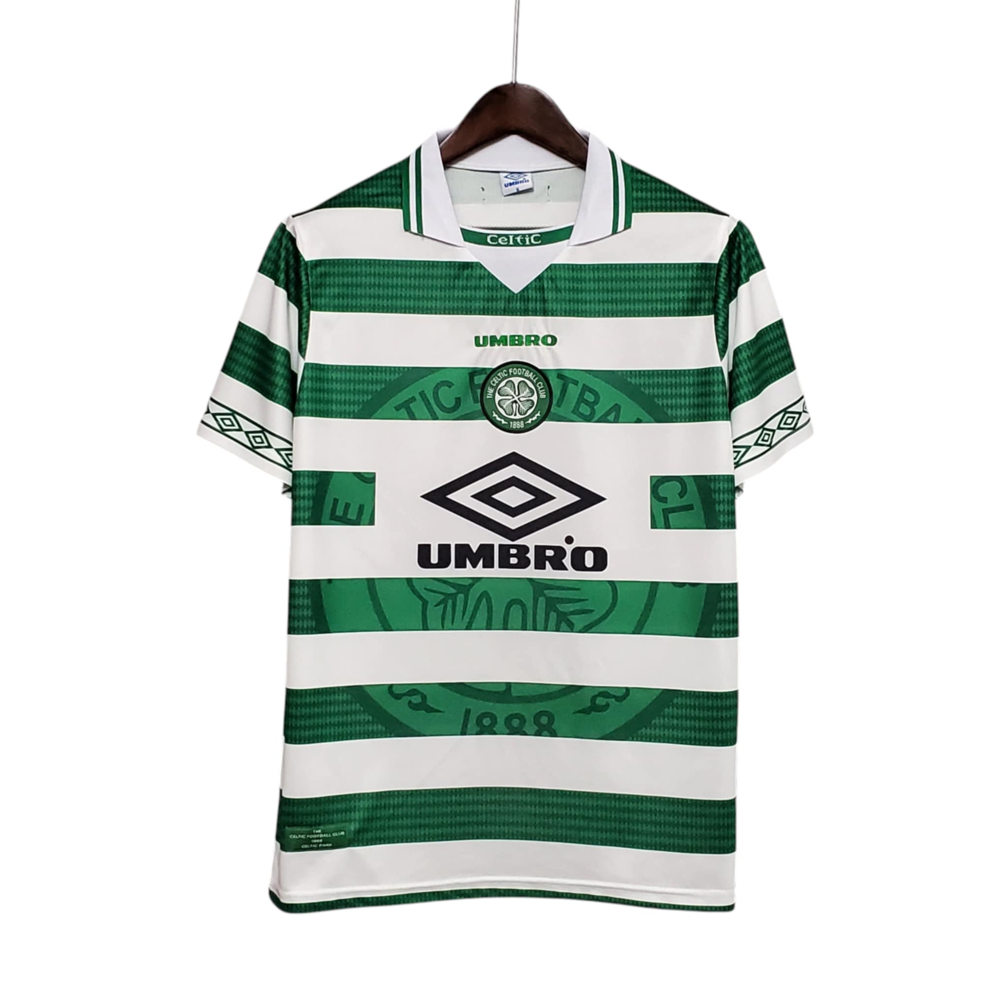 Celtic F.C. Football Club Home 1998-99 Retro Classic Vintage Soccer Calcio Fútbol Fußball Shirt Jersey Camiseta Malliot Maglia Trikot BNWT