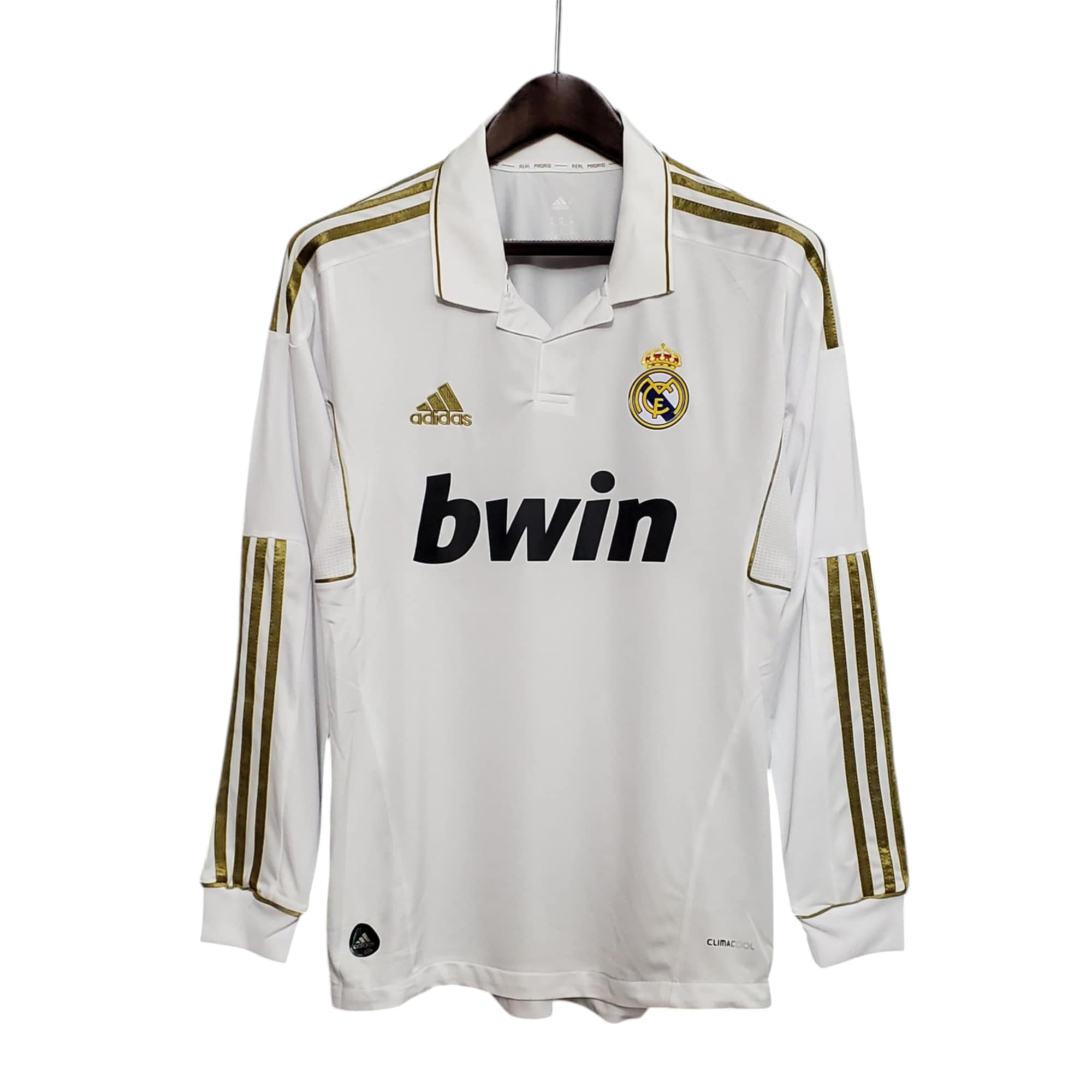 Real Madrid Football Club Home 2011-12 L/S Retro Classic Vintage Soccer Calcio Fútbol Fußball Shirt Jersey Camiseta Malliot Maglia Trikot BNWT