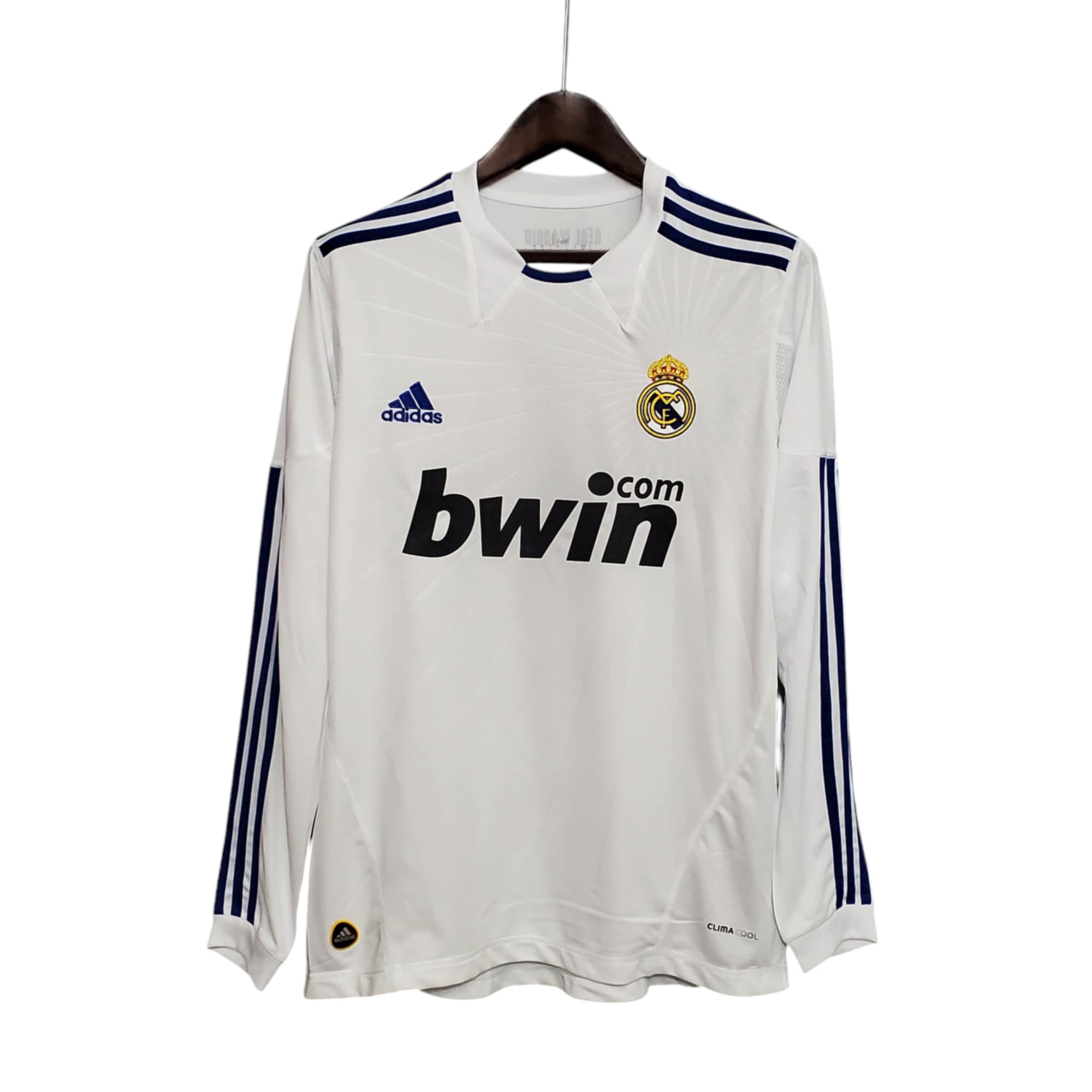 Real Madrid Football Club Home 2010-11 L/S Retro Classic Vintage Soccer Calcio Fútbol Fußball Shirt Jersey Camiseta Malliot Maglia Trikot BNWT