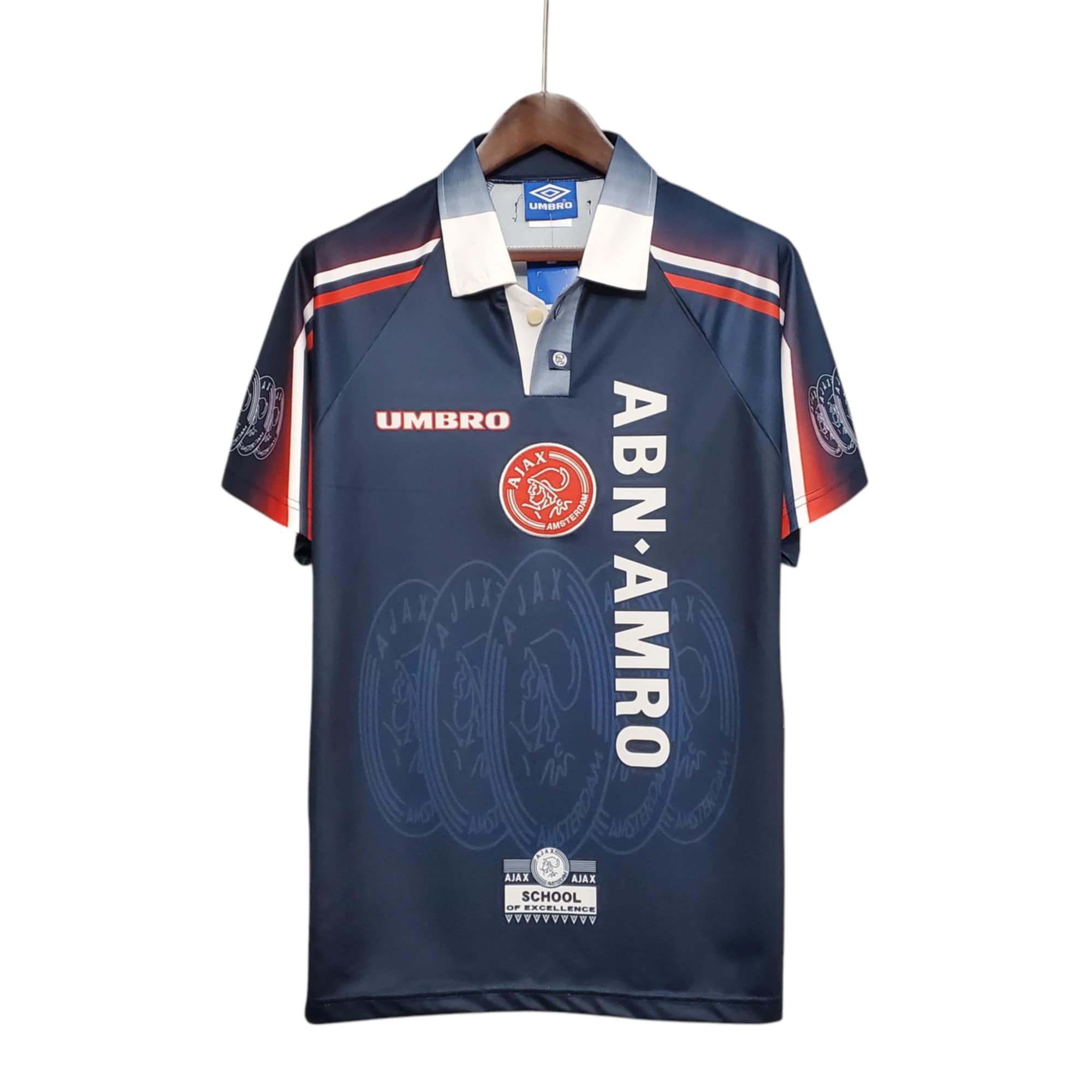 Ajax Football Club Away 1997-98 Retro Classic Vintage Soccer Calcio Fútbol Fußball Shirt Jersey Camiseta Malliot Maglia Trikot BNWT