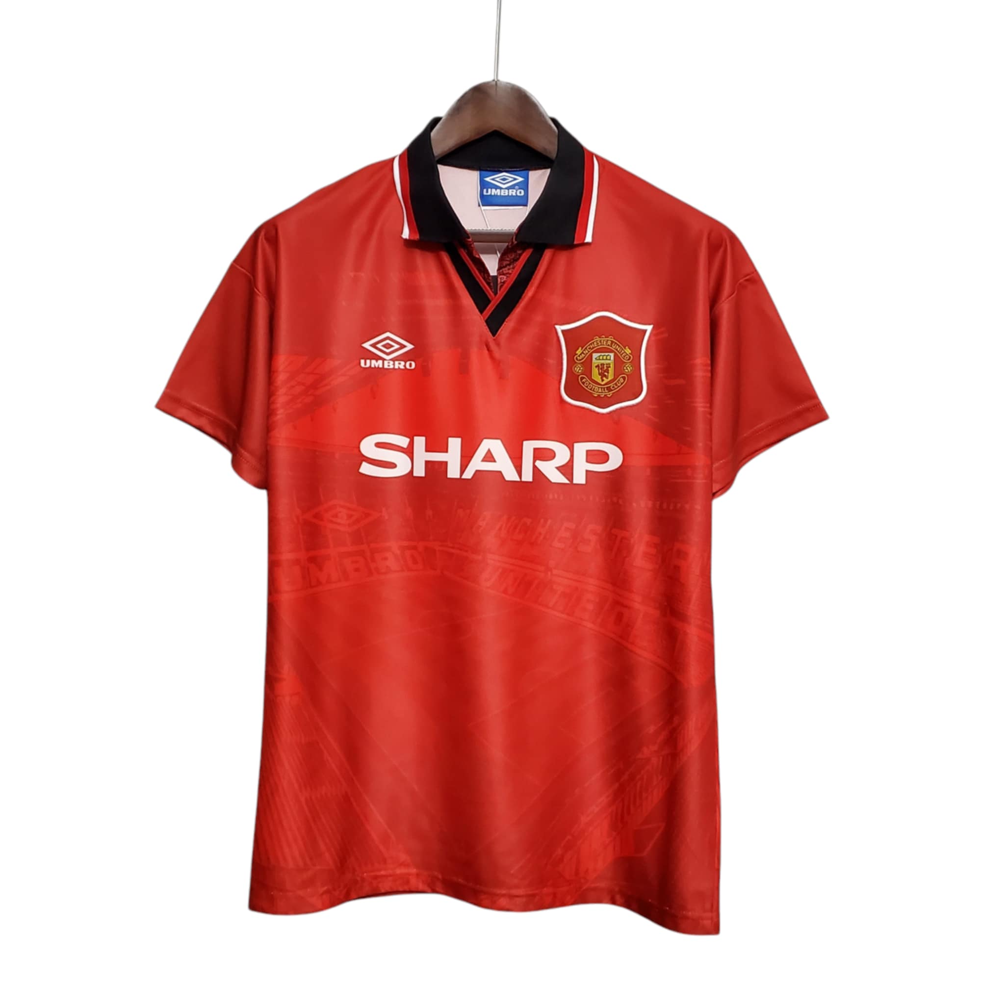 Man United Football Club Home 1994-96 Retro Classic Vintage Soccer Calcio Fútbol Fußball Shirt Jersey Camiseta Malliot Maglia Trikot BNWT