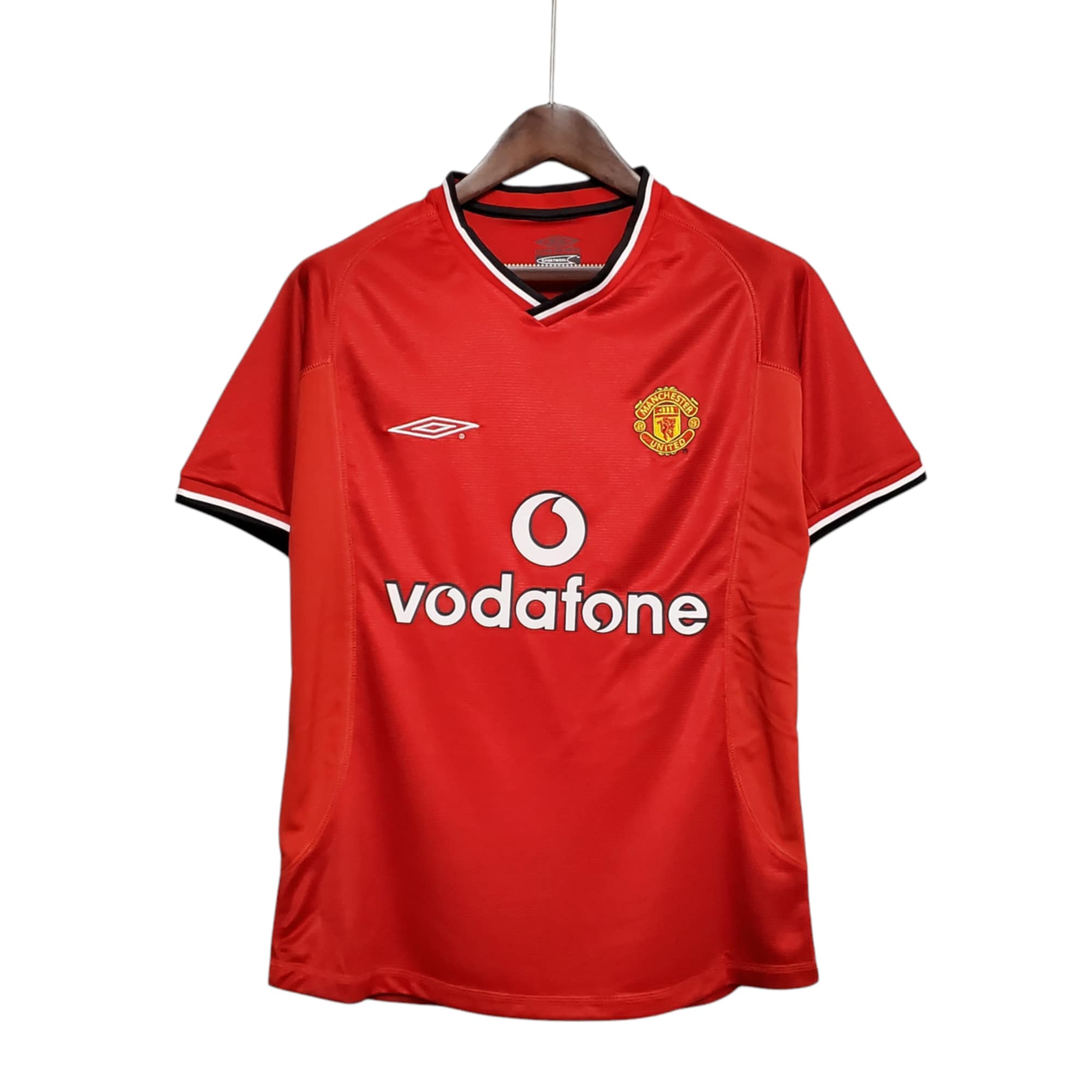 Man United Football Club Home 2000-01 Retro Classic Vintage Soccer Calcio Fútbol Fußball Shirt Jersey Camiseta Malliot Maglia Trikot BNWT