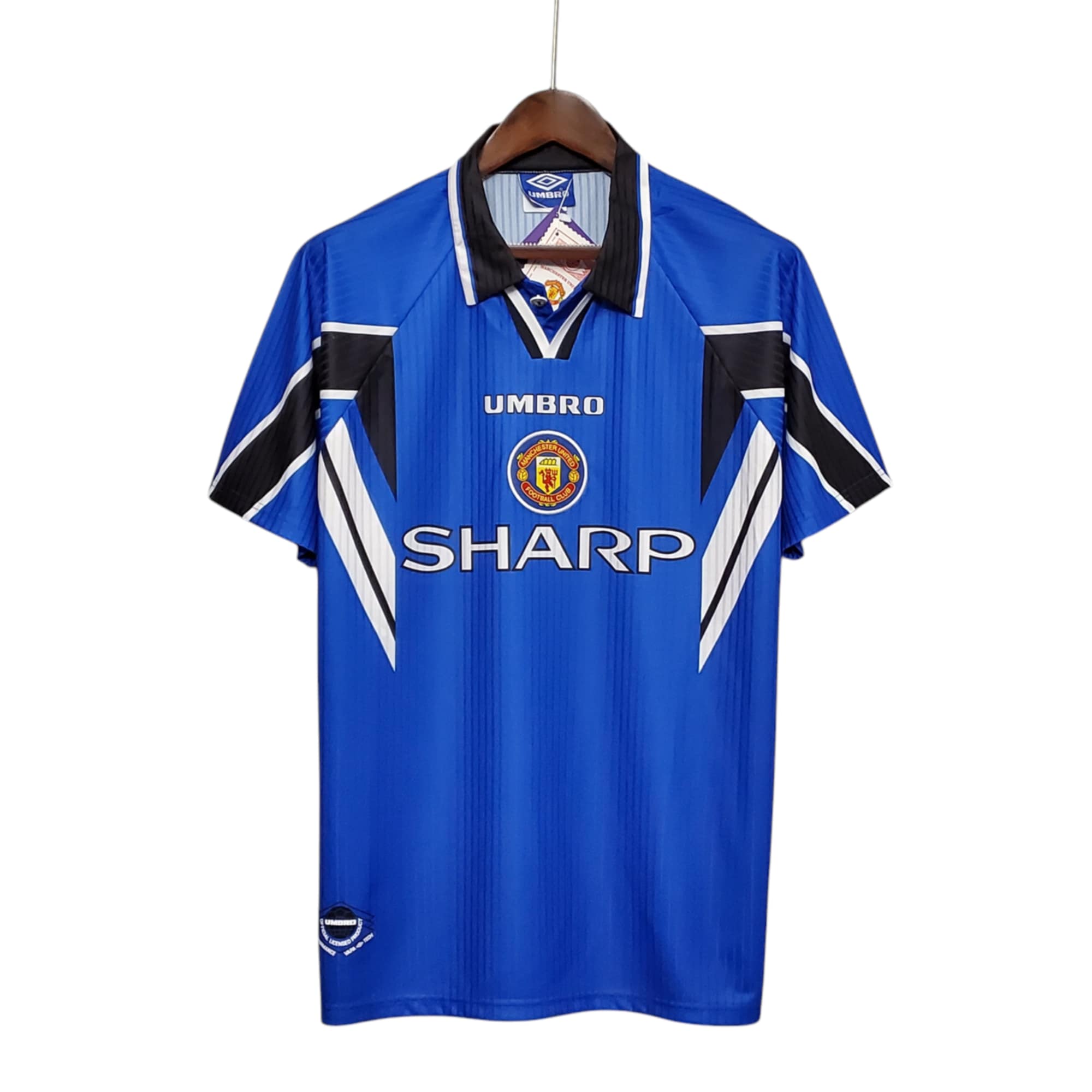 Man United Football Club Away 1996-97 Retro Classic Vintage Soccer Calcio Fútbol Fußball Shirt Jersey Camiseta Malliot Maglia Trikot BNWT