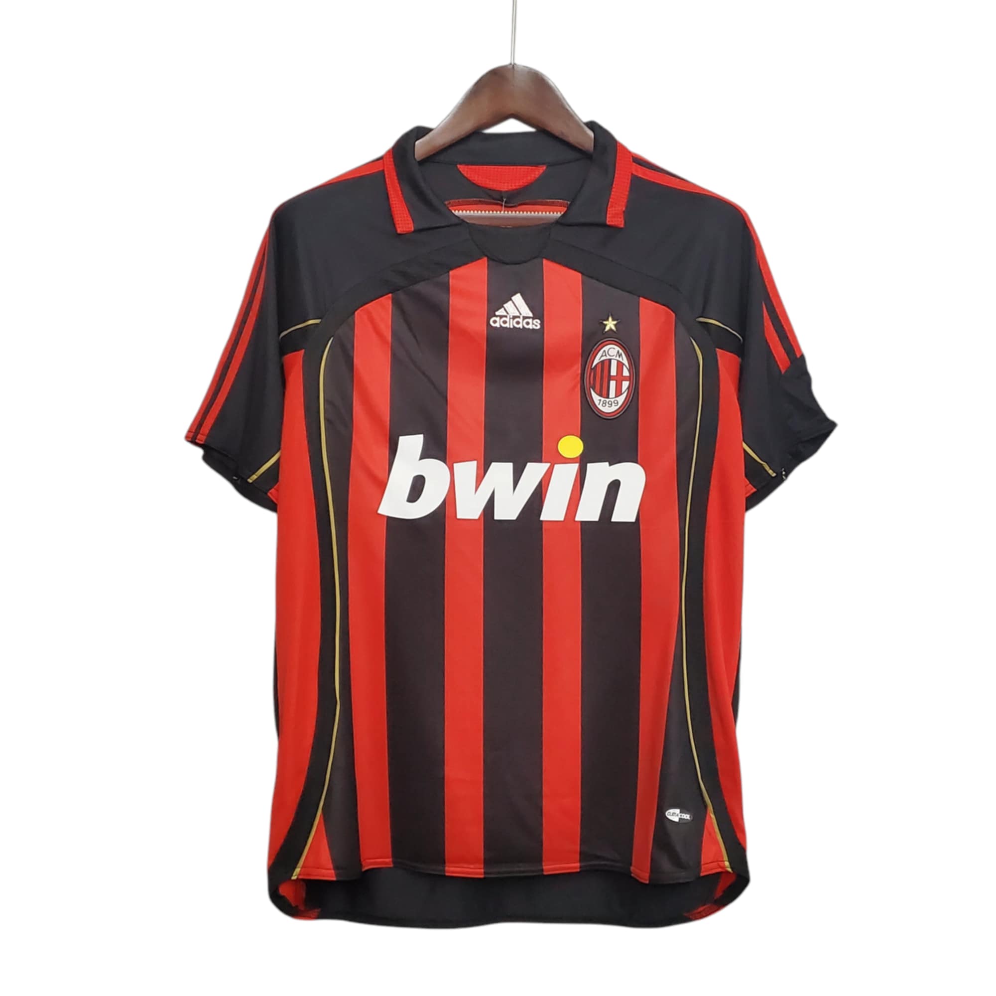 Milan AC Football Club Home 2006-07 Retro Classic Vintage Soccer Calcio Fútbol Fußball Shirt Jersey Camiseta Malliot Maglia Trikot BNWT