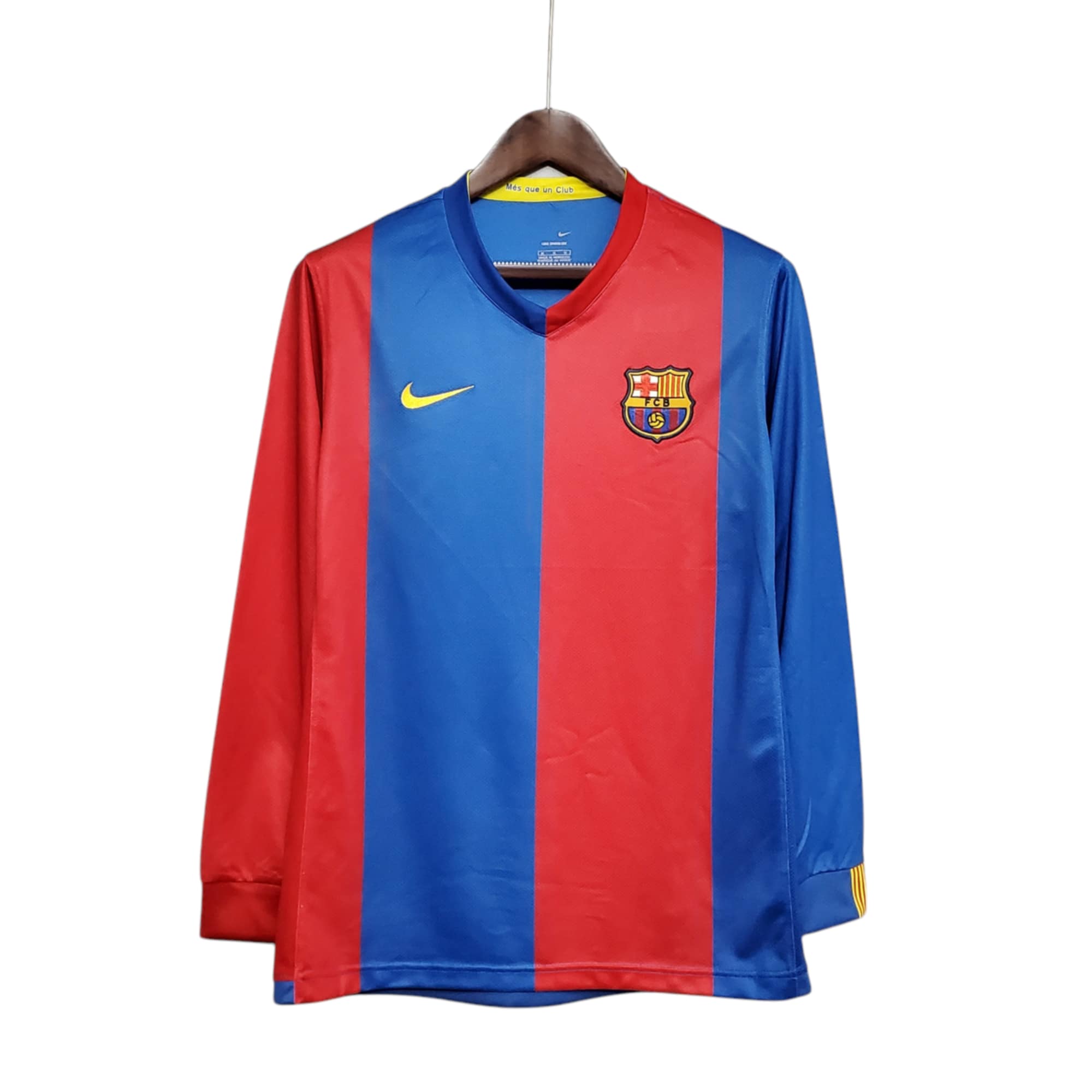 FC Barcelona Football Club Home 2006-07 L/S Retro Classic Vintage Soccer Calcio Fútbol Fußball Shirt Jersey Camiseta Malliot Maglia Trikot BNWT