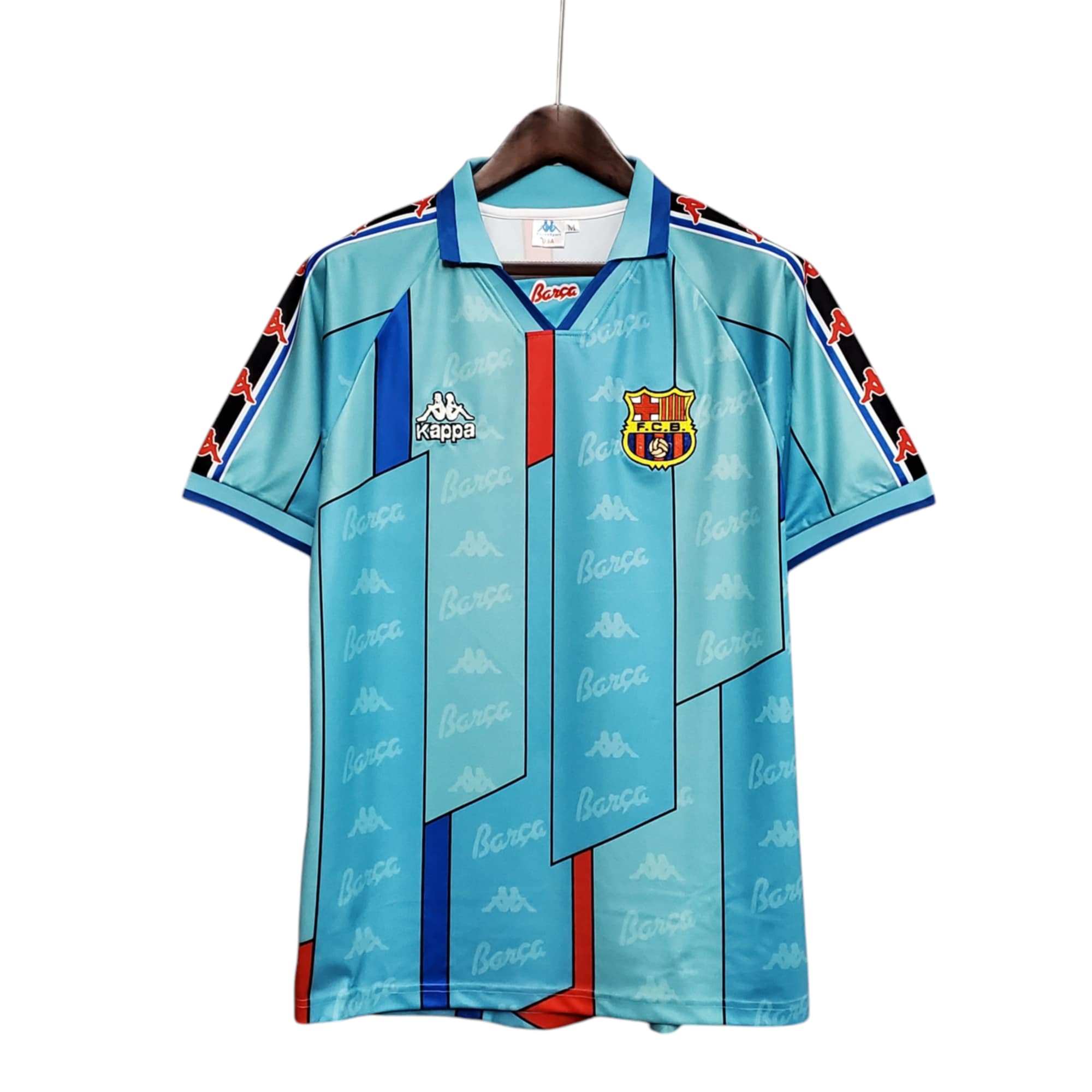 FC Barcelona Football Club Away 1996-97 Retro Classic Vintage Soccer Calcio Fútbol Fußball Shirt Jersey Camiseta Malliot Maglia Trikot BNWT