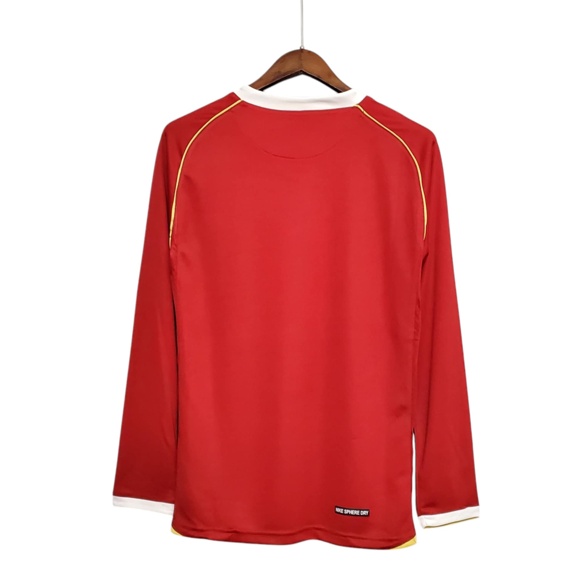 Man United Football Club Home 2006-07 L/S Retro Classic Vintage Soccer Calcio Fútbol Fußball Shirt Jersey Camiseta Malliot Maglia Trikot BNWT