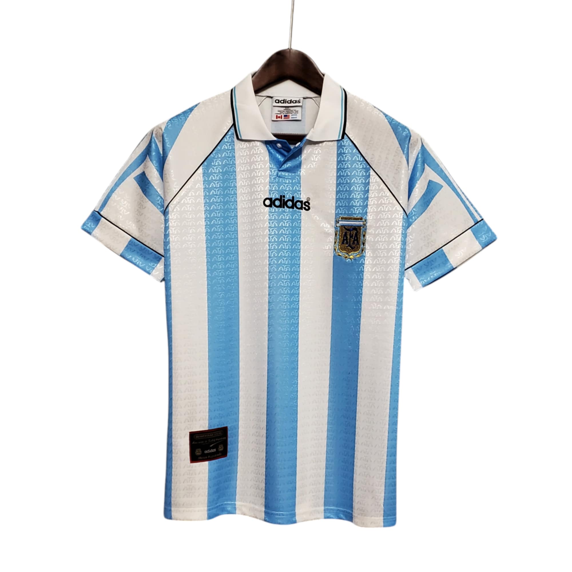 Argentina national football team Home 1996-97 Retro Classic Vintage Soccer Calcio Fútbol Fußball Shirt Jersey Camiseta Malliot Maglia Trikot BNWT