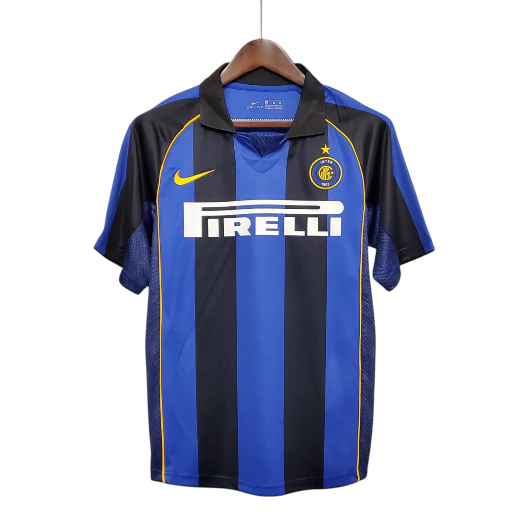 Inter Milan Football Club Home 2001-02 Retro Classic Vintage Soccer Calcio Fútbol Fußball Shirt Jersey Camiseta Malliot Maglia Trikot BNWT