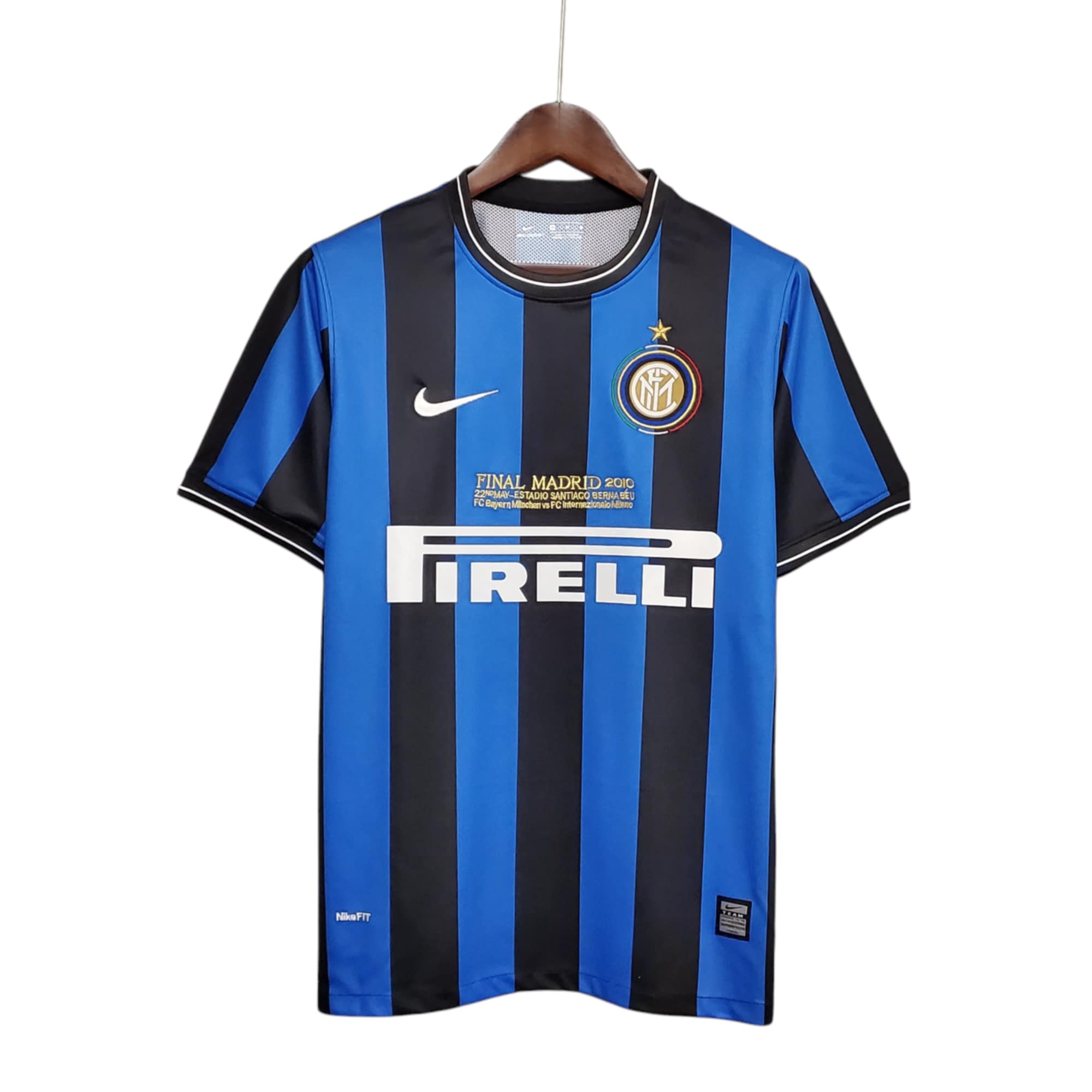 Inter Milan Football Club Home 2010 Retro Classic Vintage Soccer Calcio Fútbol Fußball Shirt Jersey Camiseta Malliot Maglia Trikot BNWT