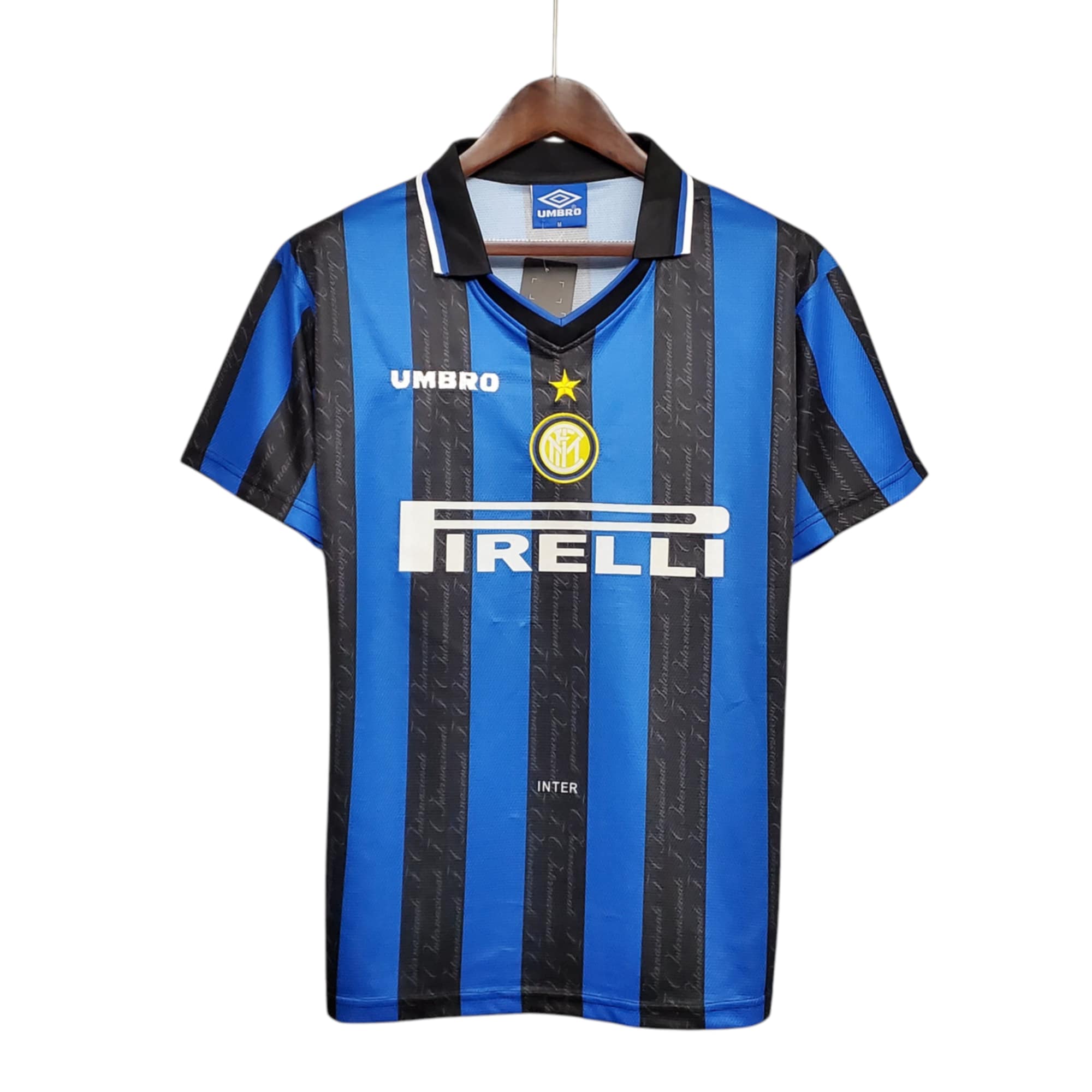 Inter Milan Football Club Home 1997-98 Retro Classic Vintage Soccer Calcio Fútbol Fußball Shirt Jersey Camiseta Malliot Maglia Trikot BNWT