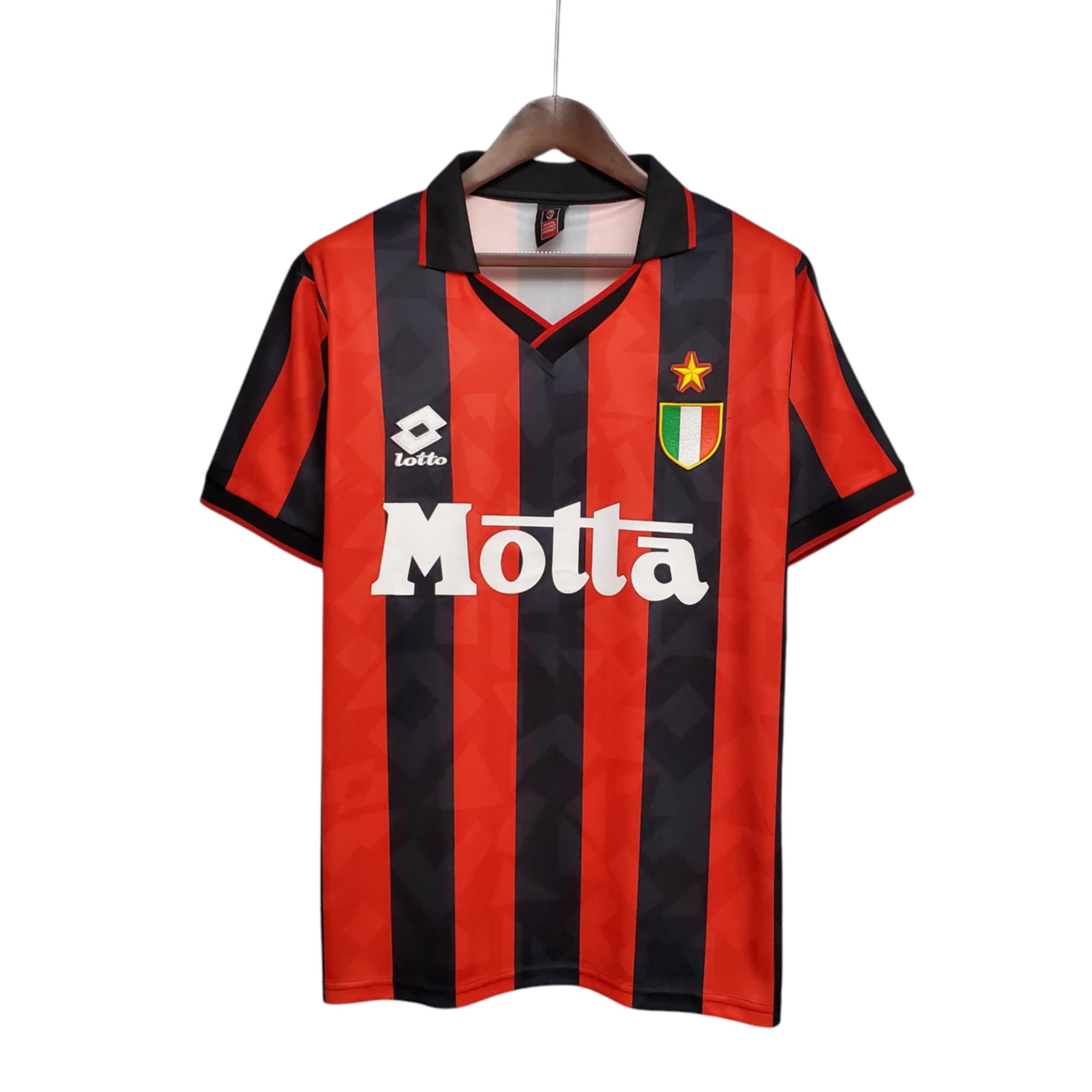 Milan AC Football Club Home 1993-94 Retro Classic Vintage Soccer Calcio Fútbol Fußball Shirt Jersey Camiseta Malliot Maglia Trikot BNWT