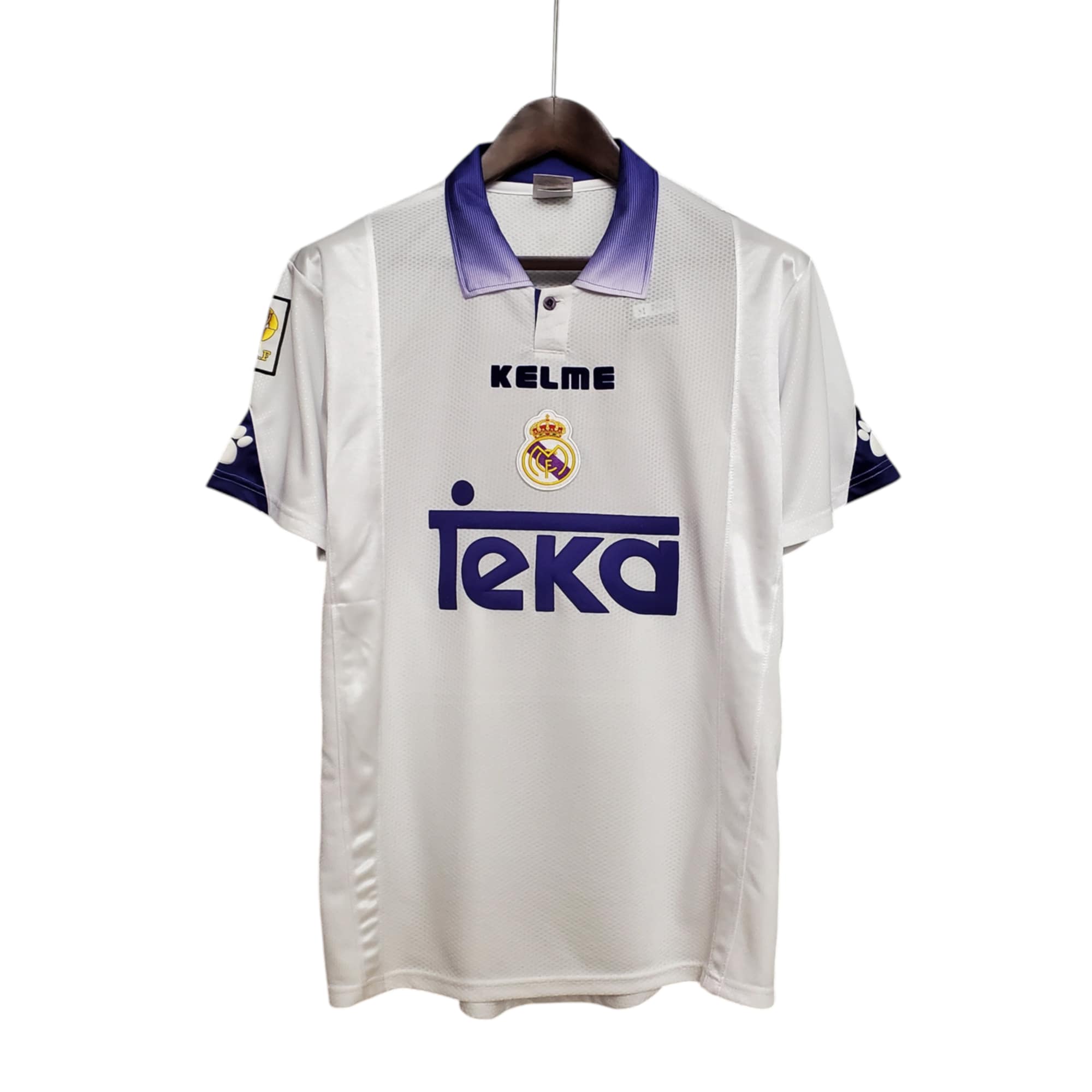 Real Madrid Football Club Home 1997-98 Retro Classic Vintage Soccer Calcio Fútbol Fußball Shirt Jersey Camiseta Malliot Maglia Trikot BNWT