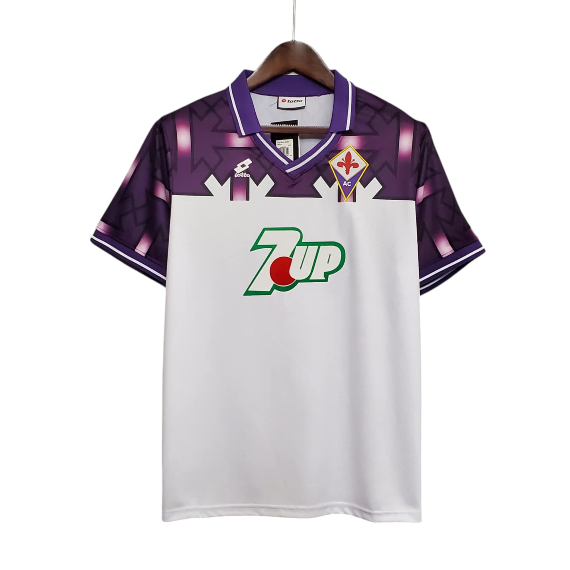 ACF Fiorentina Florence Football Club Home 1992-93 Retro Classic Vintage Soccer Calcio Fútbol Fußball Shirt Jersey Camiseta Malliot Maglia Trikot BNWT