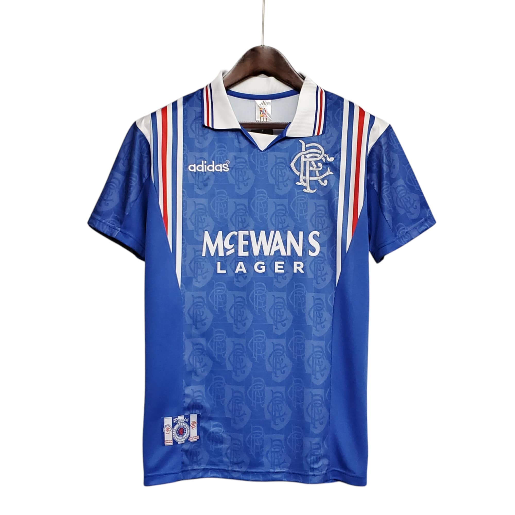 Rangers Football Club Home 1996-1997 Retro Classic Vintage Soccer Calcio Fútbol Fußball Shirt Jersey Camiseta Malliot Maglia Trikot BNWT