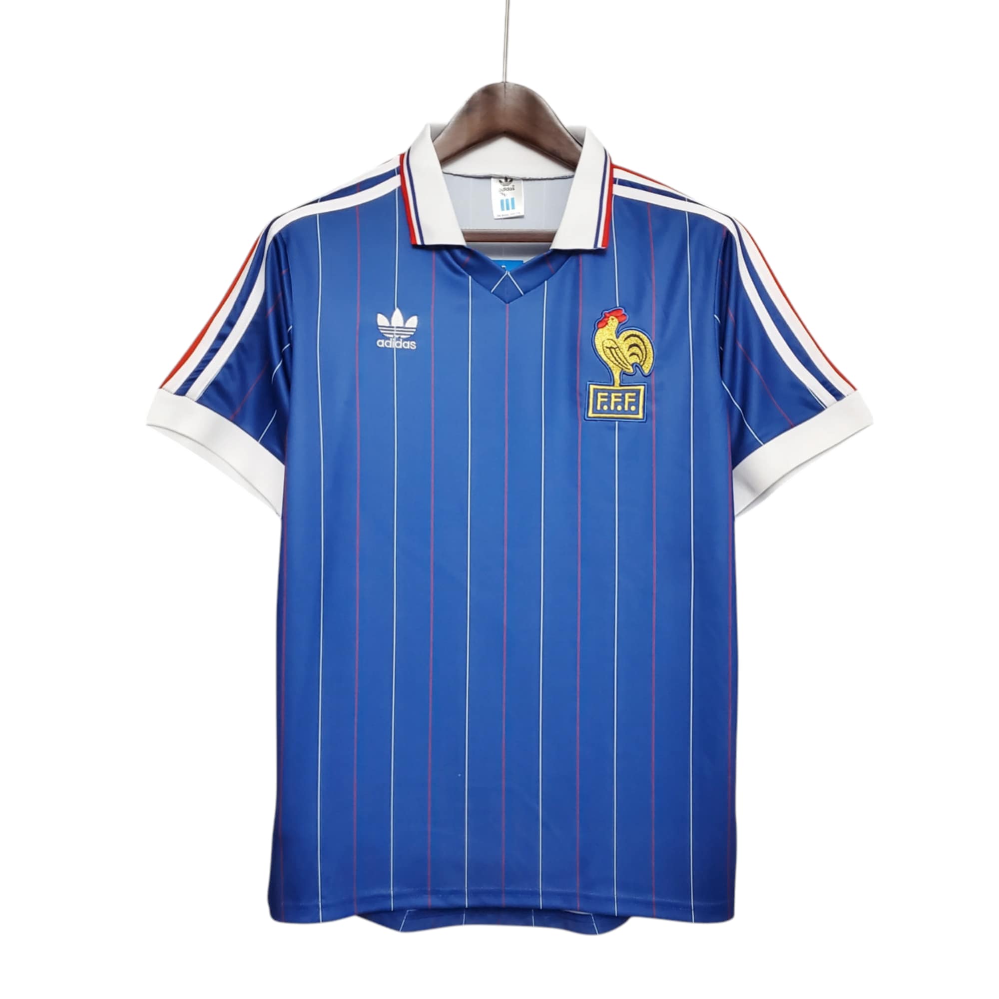 France national football team Home 1982 Retro Classic Vintage Soccer Calcio Fútbol Fußball Shirt Jersey Camiseta Malliot Maglia Trikot BNWT