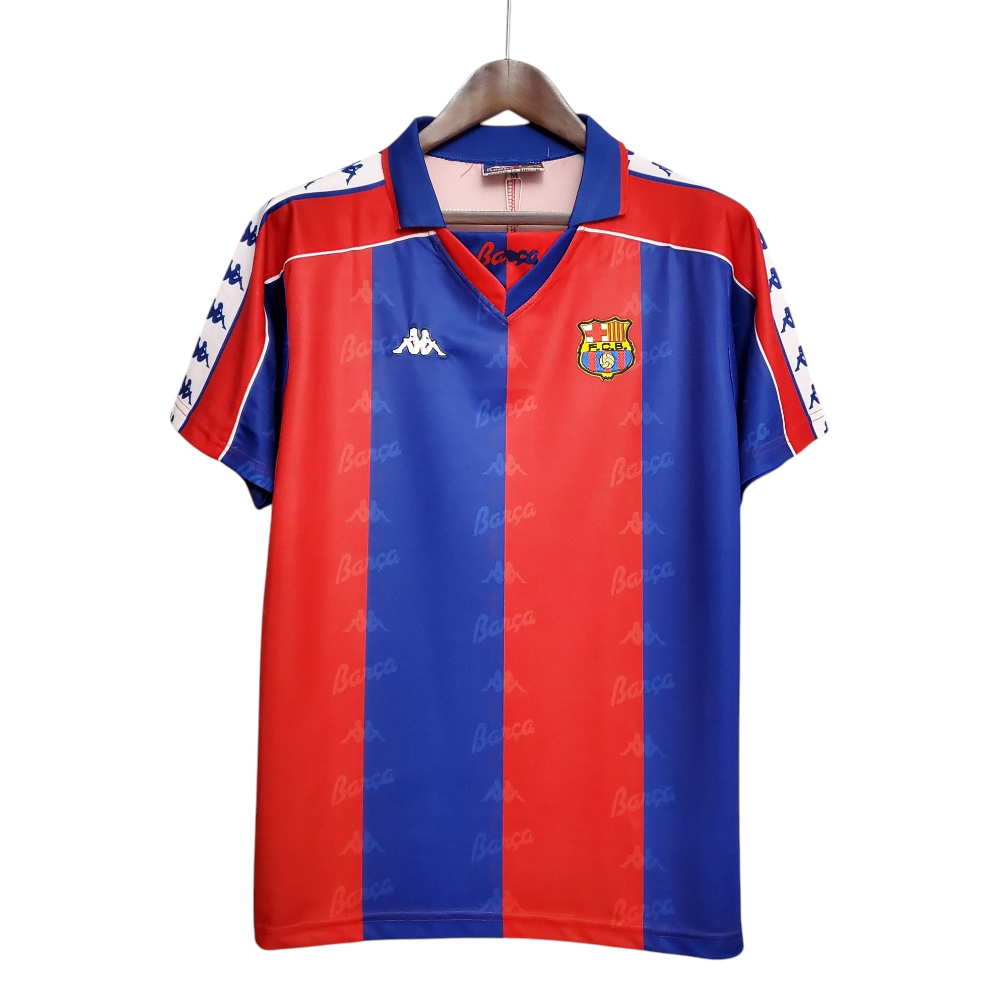 FC Barcelona Football Club Home 1992-95 Retro Classic Vintage Soccer Calcio Fútbol Fußball Shirt Jersey Camiseta Malliot Maglia Trikot BNWT