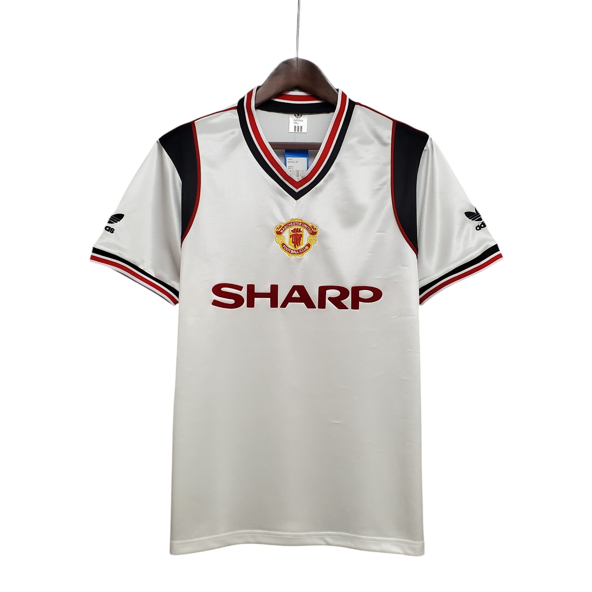 Man United Football Club Away 1985 Retro Classic Vintage Soccer Calcio Fútbol Fußball Shirt Jersey Camiseta Malliot Maglia Trikot BNWT