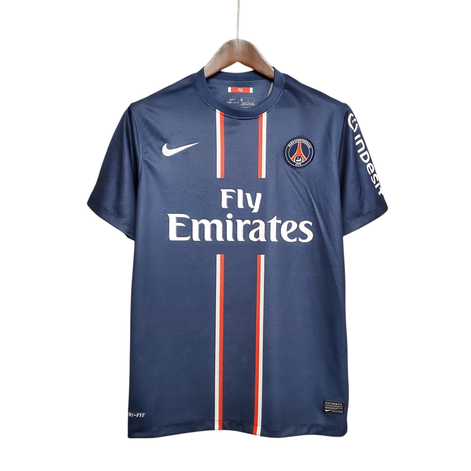 PSG Football Club Home 2012-13 Retro Classic Vintage Soccer Calcio Fútbol Fußball Shirt Jersey Camiseta Malliot Maglia Trikot BNWT