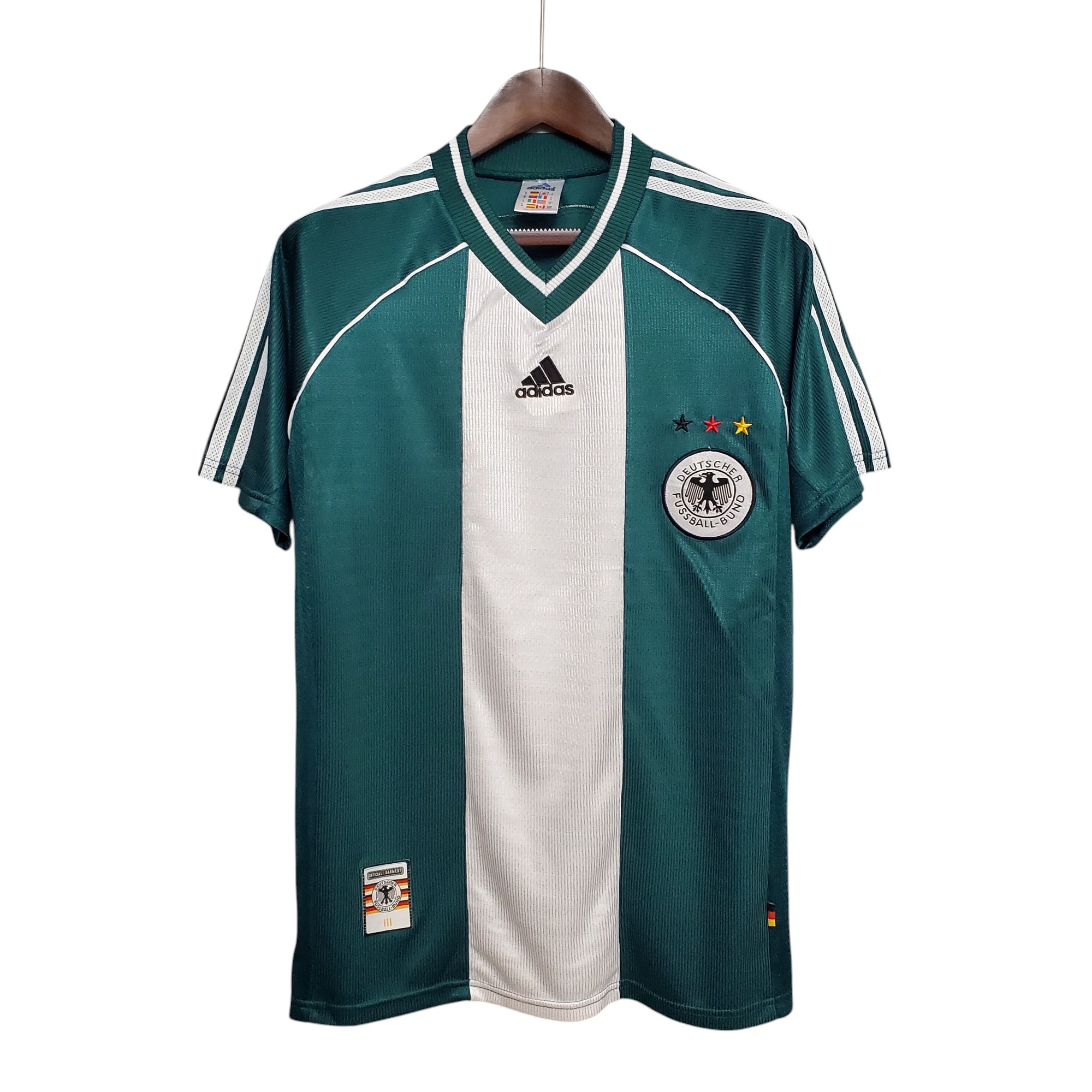 Germany national football team Away 1998 Retro Classic Vintage Soccer Calcio Fútbol Fußball Shirt Jersey Camiseta Malliot Maglia Trikot BNWT