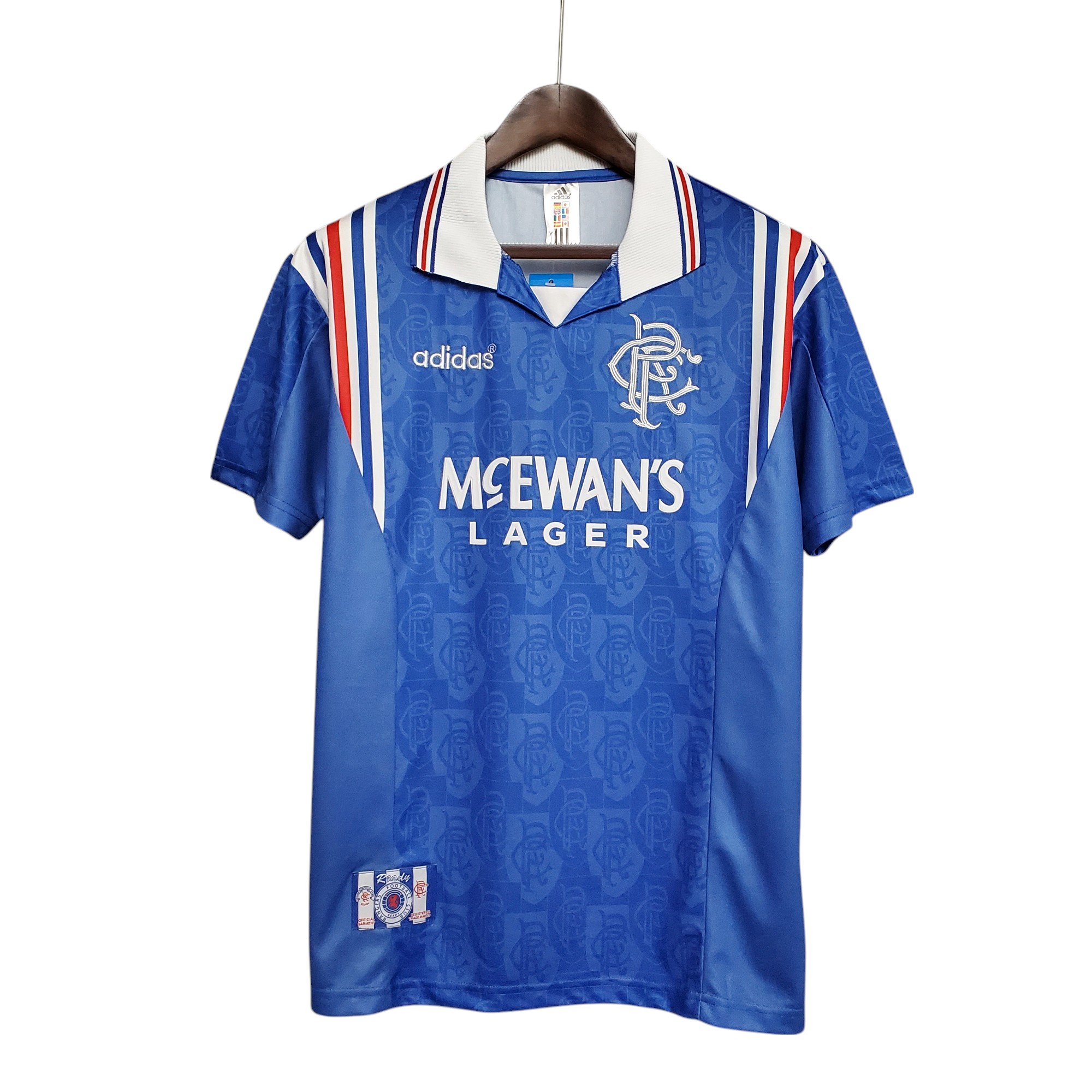 Rangers Football Club Home 1996-97 Retro Classic Vintage Soccer Calcio Fútbol Fußball Shirt Jersey Camiseta Malliot Maglia Trikot BNWT