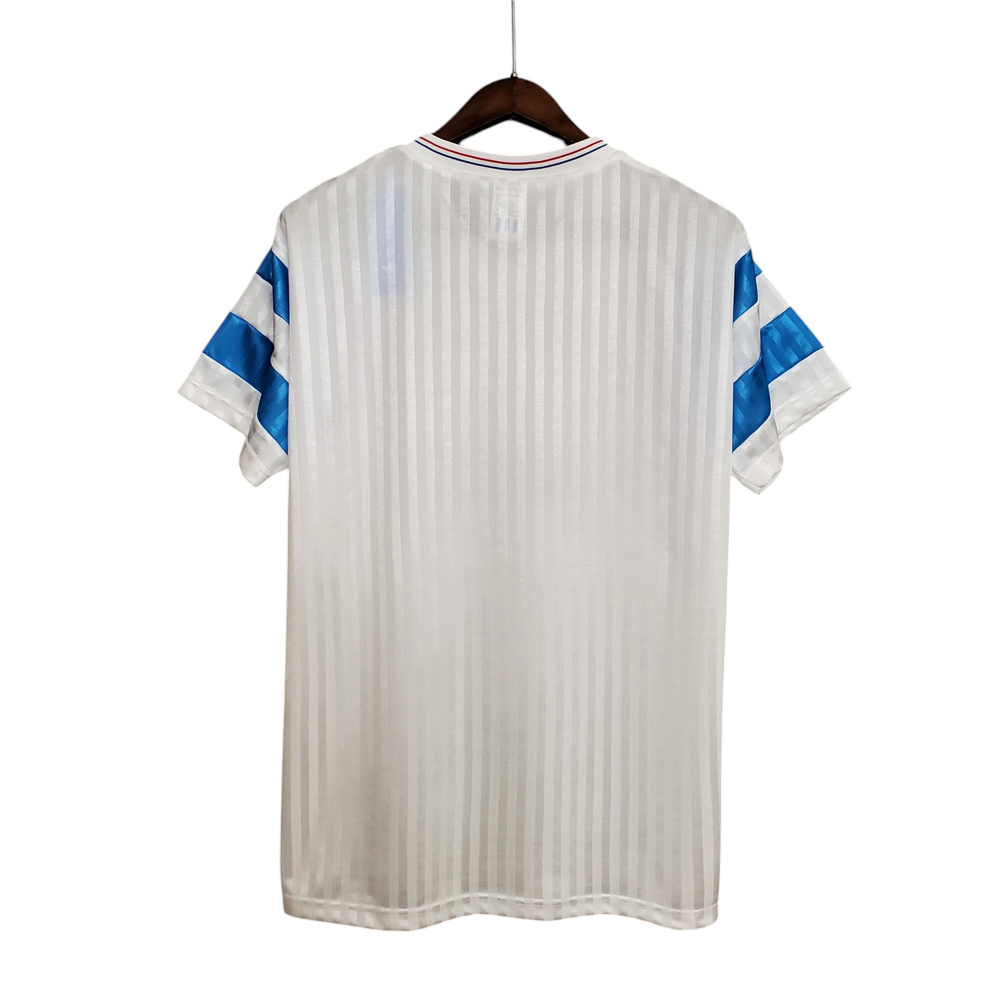 Olympique de Marseille Football Club Home 1990 Retro Classic Vintage Soccer Calcio Fútbol Fußball Shirt Jersey Camiseta Malliot Maglia Trikot BNWT