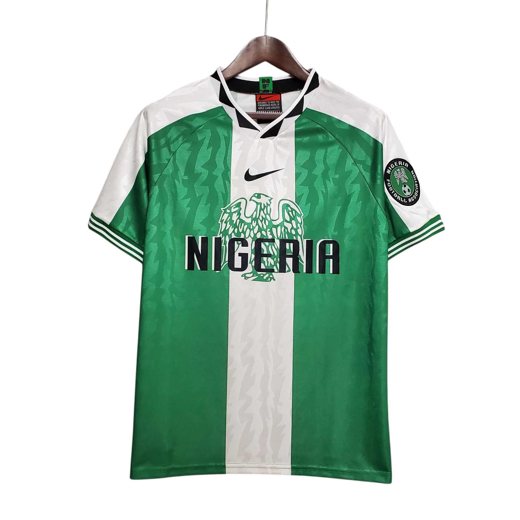 Nigeria national football team Home 1996 Retro Classic Vintage Soccer Calcio Fútbol Fußball Shirt Jersey Camiseta Malliot Maglia Trikot BNWT