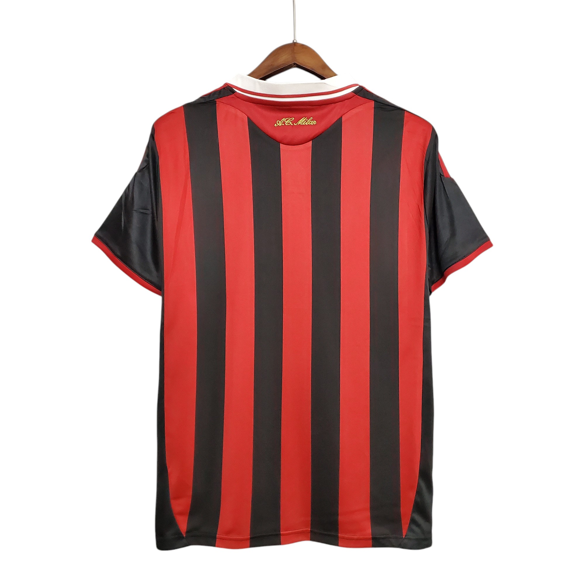 Milan AC Football Club Home 2009-10 Retro Classic Vintage Soccer Calcio Fútbol Fußball Shirt Jersey Camiseta Malliot Maglia Trikot BNWT