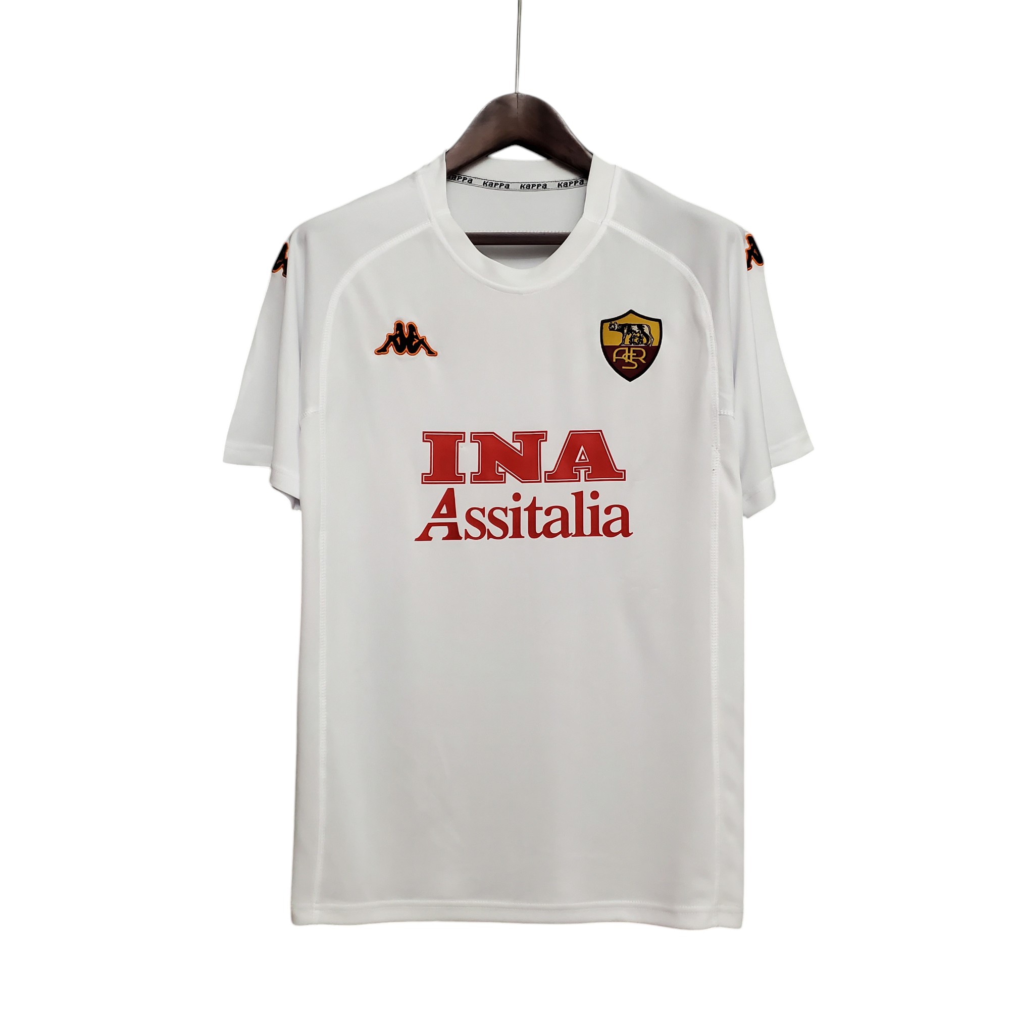 AS Roma Football Club Away 2000-01 Retro Classic Vintage Soccer Calcio Fútbol Fußball Shirt Jersey Camiseta Malliot Maglia Trikot BNWT