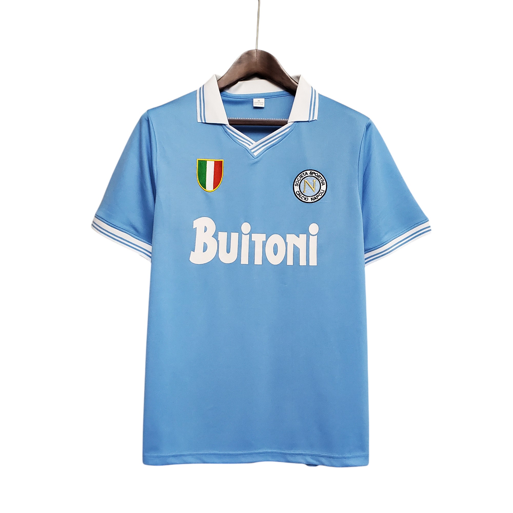SSC Napoli Football Club Home 1986-87 Retro Classic Vintage Soccer Calcio Fútbol Fußball Shirt Jersey Camiseta Malliot Maglia Trikot BNWT