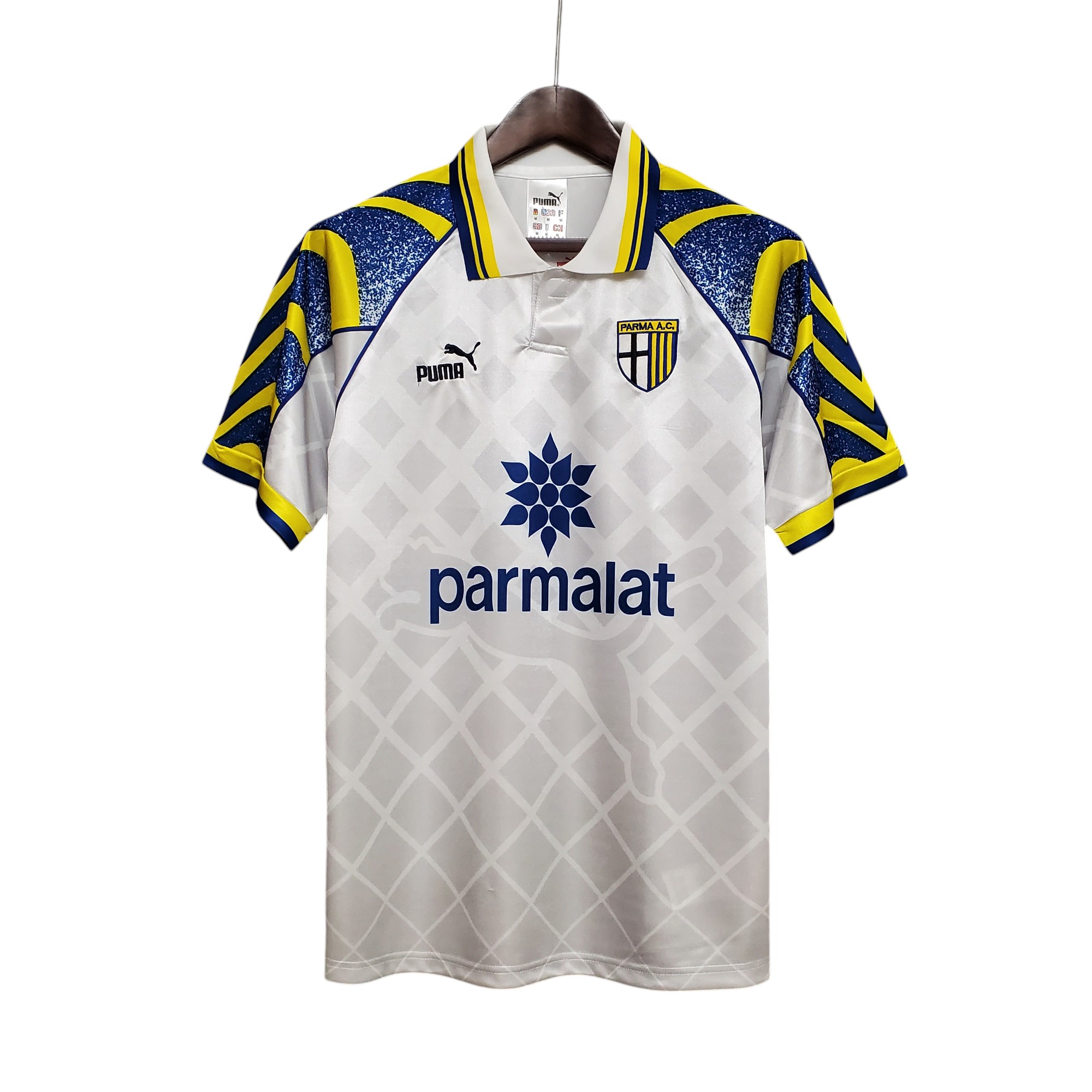 Parma Calcio 1913 Football Club Home 1995-97 Retro Classic Vintage Soccer Calcio Fútbol Fußball Shirt Jersey Camiseta Malliot Maglia Trikot BNWT